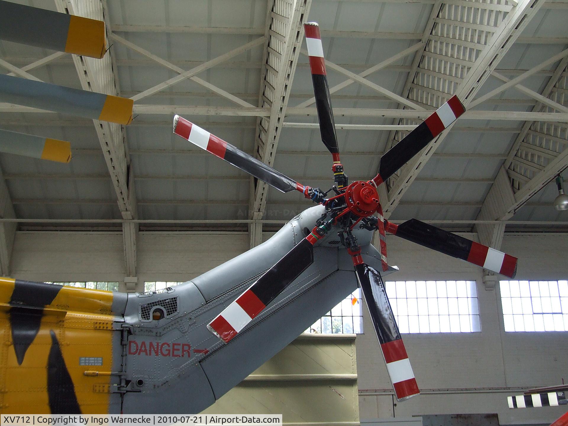 XV712, 1972 Westland Sea King HAS.6 C/N WA683, Westland Sea King HAS6 at the Imperial War Museum, Duxford