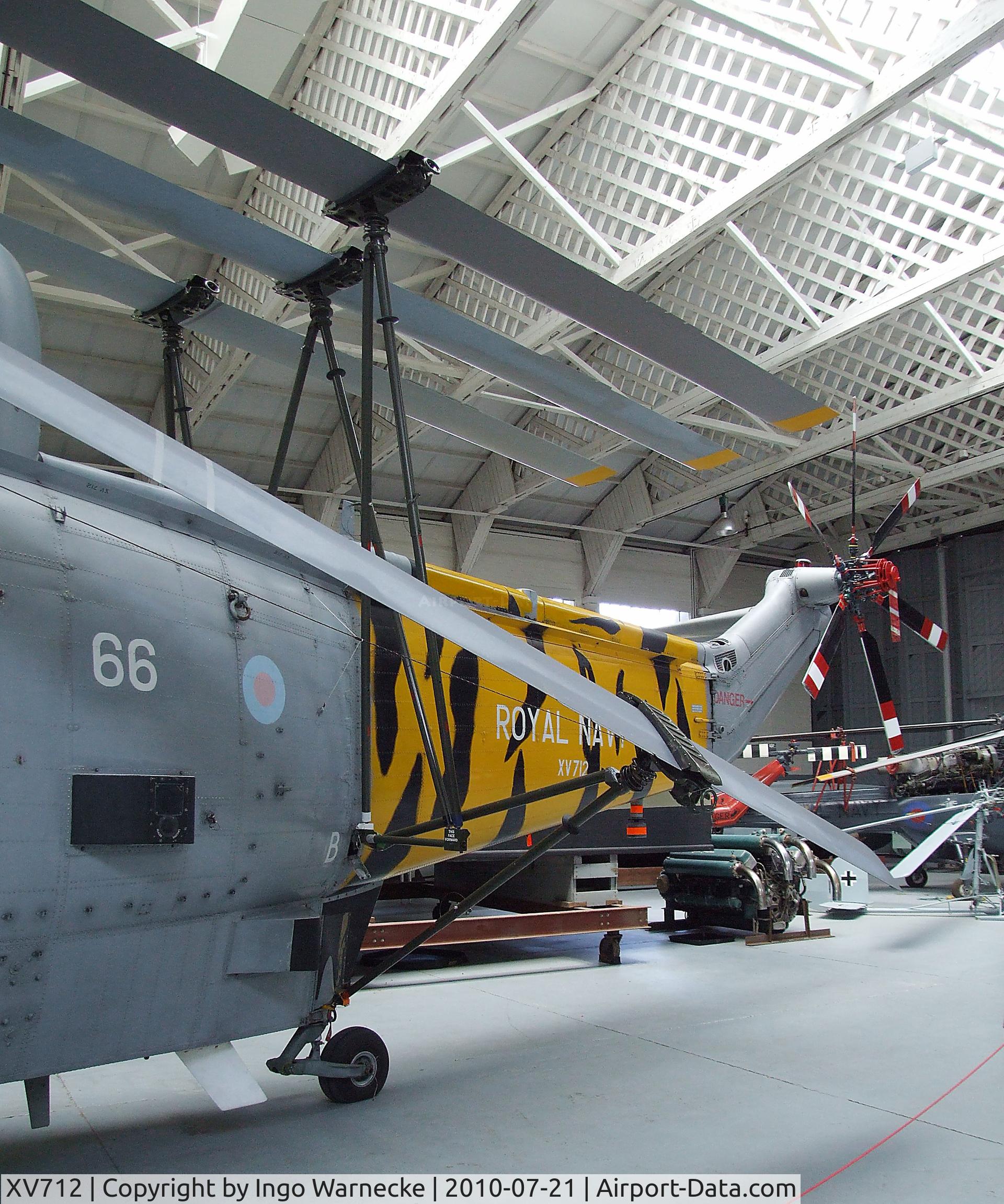 XV712, 1972 Westland Sea King HAS.6 C/N WA683, Westland Sea King HAS6 at the Imperial War Museum, Duxford