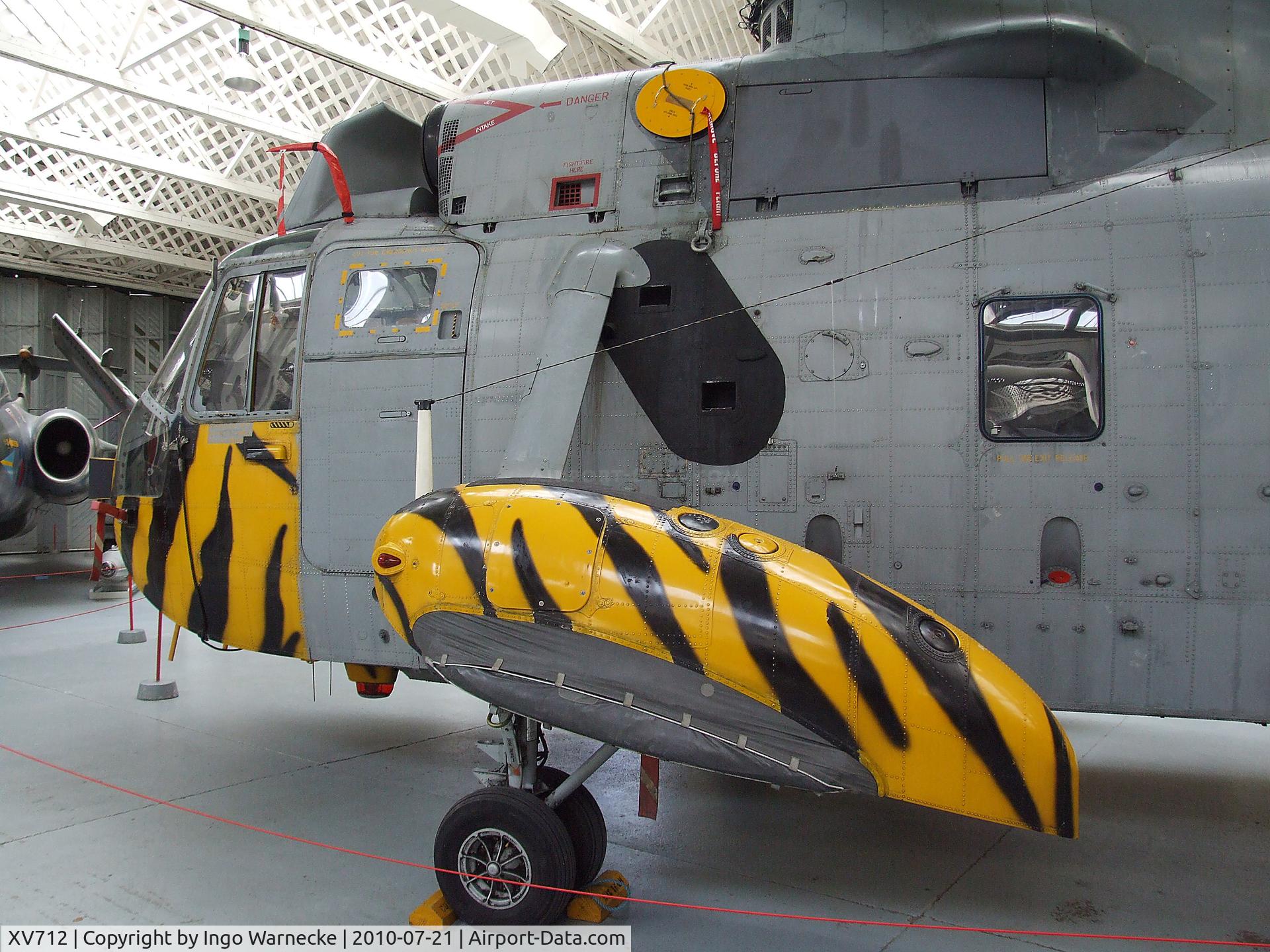 XV712, 1972 Westland Sea King HAS.6 C/N WA683, Westland Sea King HAS6 at the Imperial War Museum, Duxford