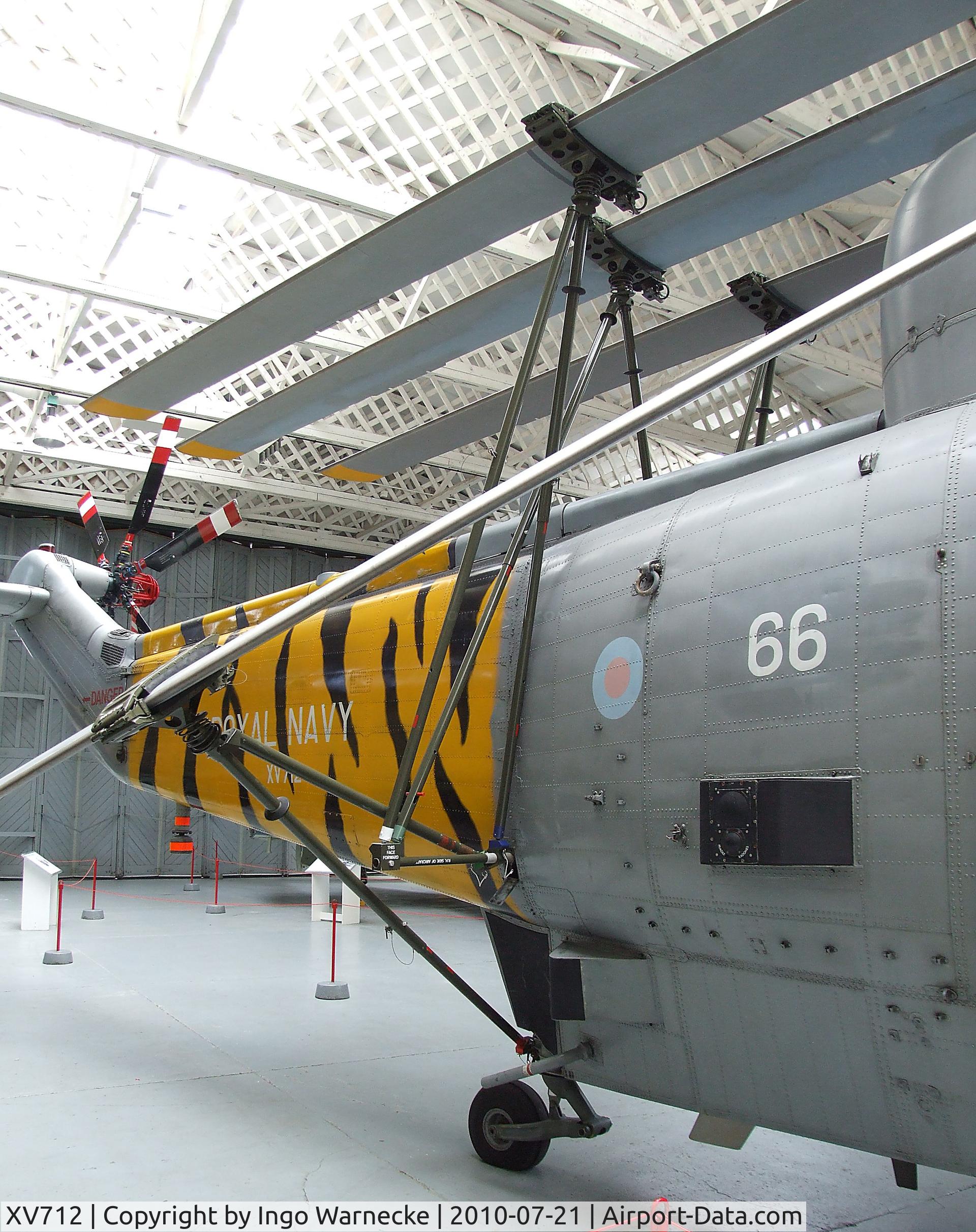 XV712, 1972 Westland Sea King HAS.6 C/N WA683, Westland Sea King HAS6 at the Imperial War Museum, Duxford