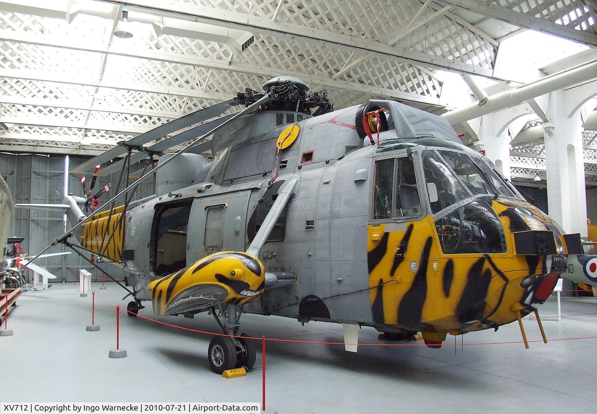 XV712, 1972 Westland Sea King HAS.6 C/N WA683, Westland Sea King HAS6 at the Imperial War Museum, Duxford
