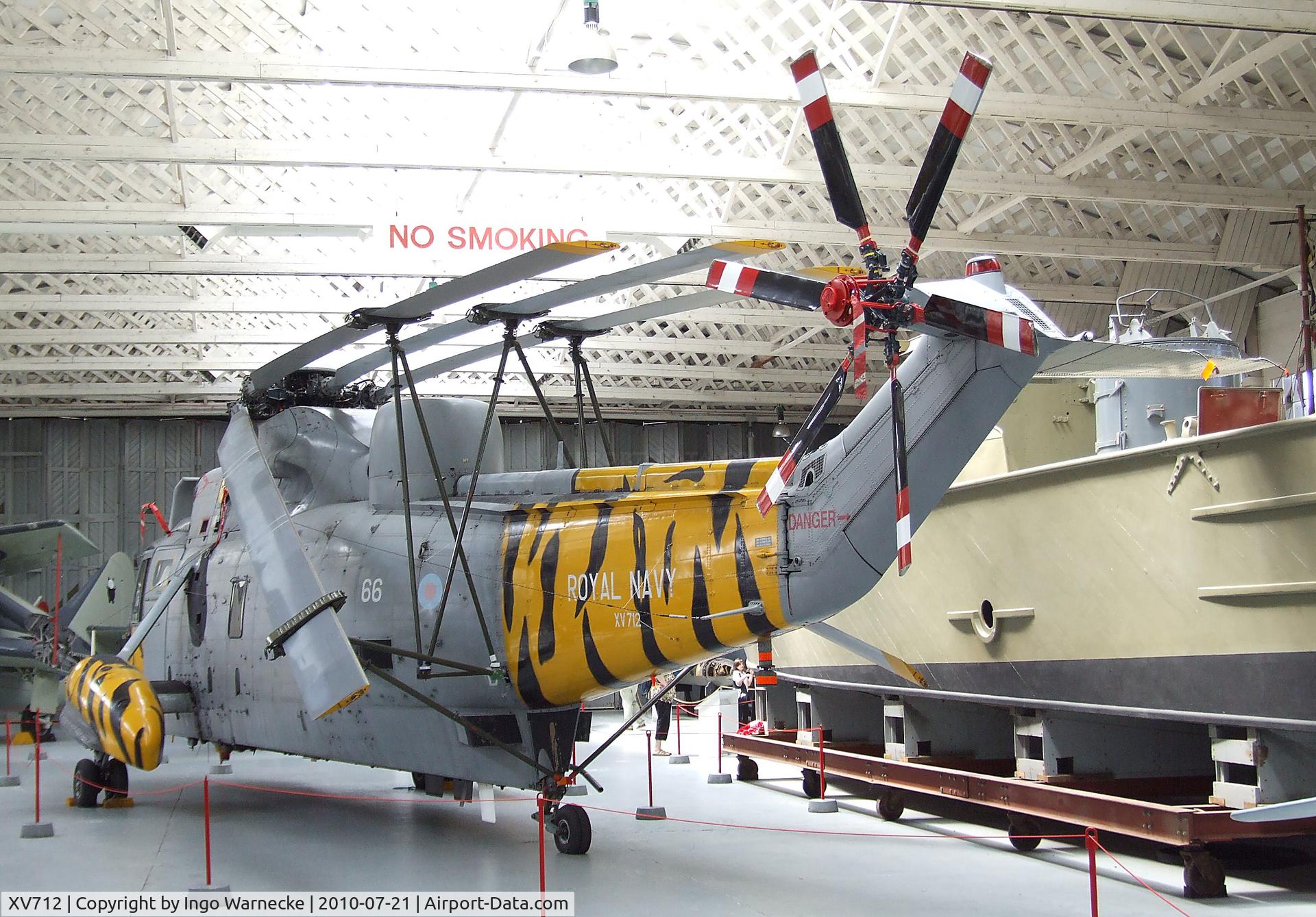 XV712, 1972 Westland Sea King HAS.6 C/N WA683, Westland Sea King HAS6 at the Imperial War Museum, Duxford