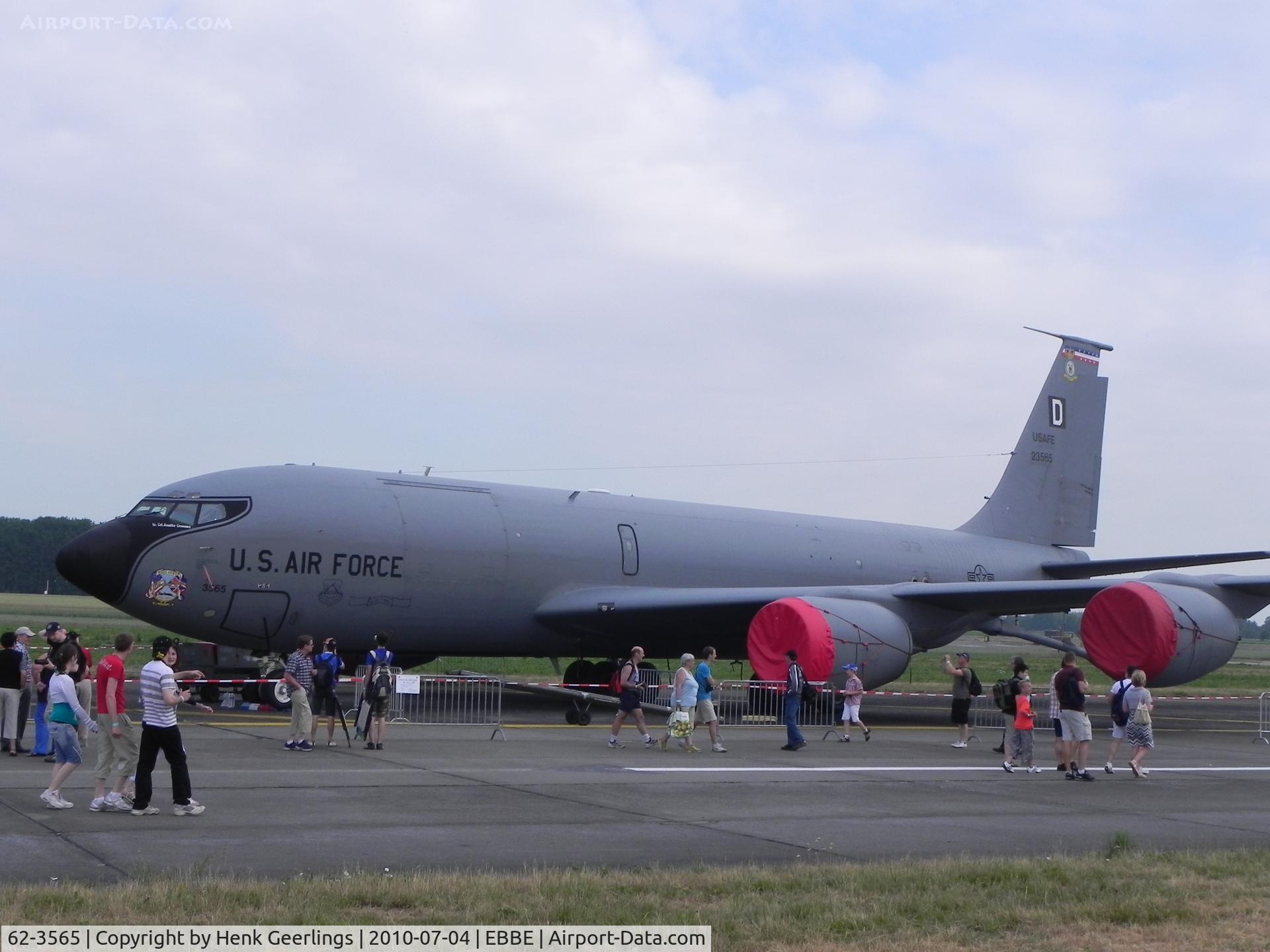 62-3565, 1962 Boeing KC-135R Stratotanker C/N 18548, Beauvechain AFB - Belgium