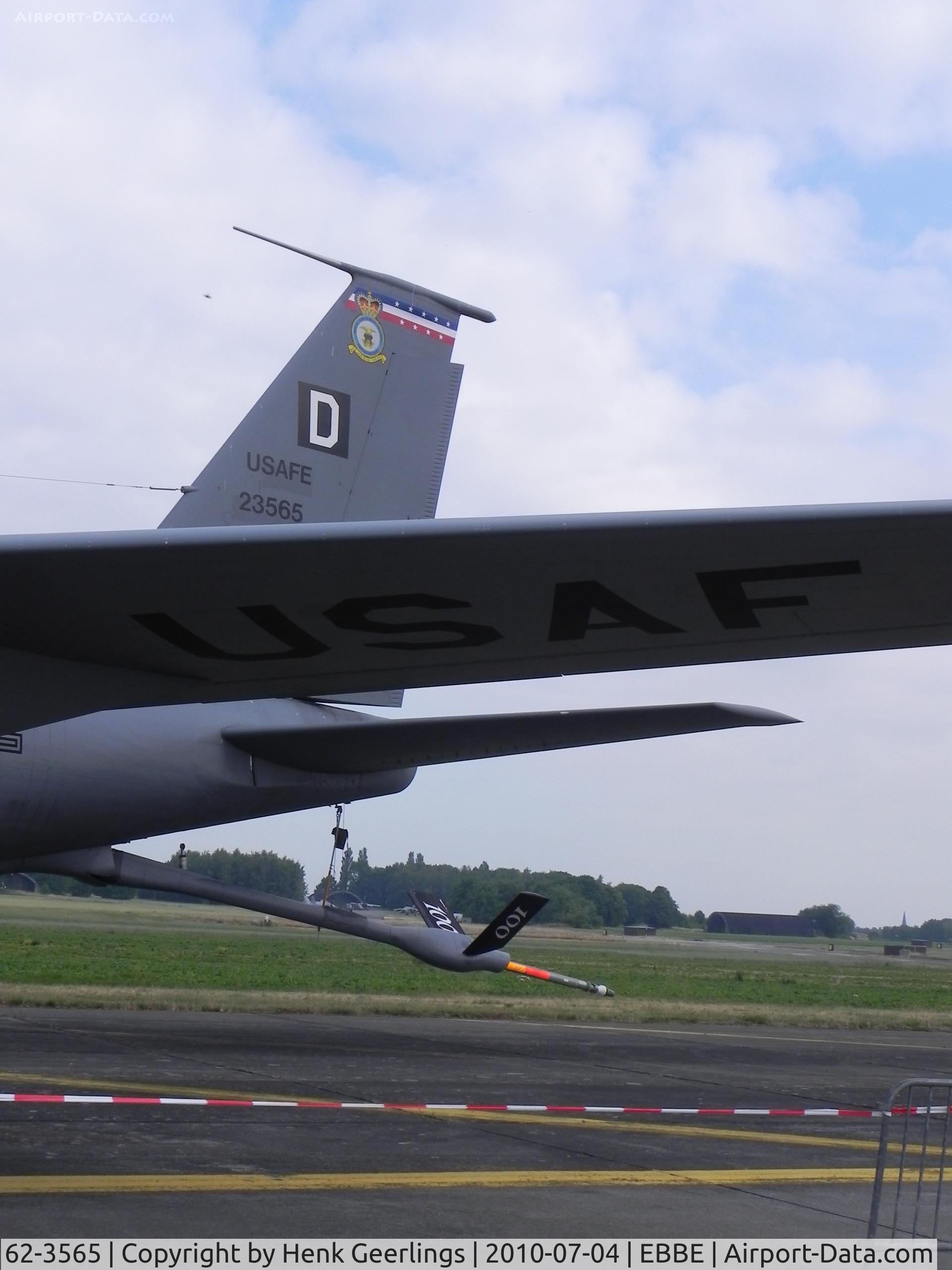 62-3565, 1962 Boeing KC-135R Stratotanker C/N 18548, Beauvechain AFB - Belgium