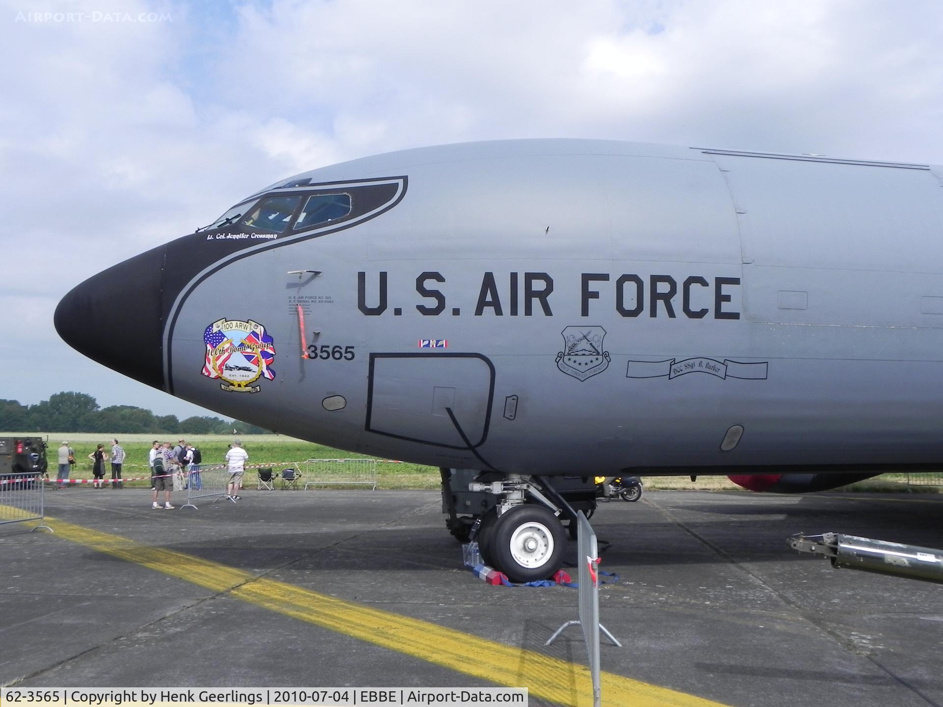 62-3565, 1962 Boeing KC-135R Stratotanker C/N 18548, Beauvechain AFB - Belgium