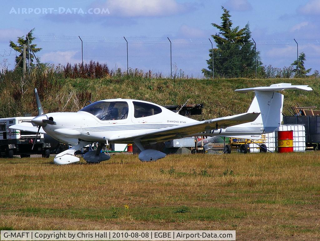 G-MAFT, 2006 Diamond DA-40D Diamond Star C/N D4.243, Atlantic Flight Training Ltd