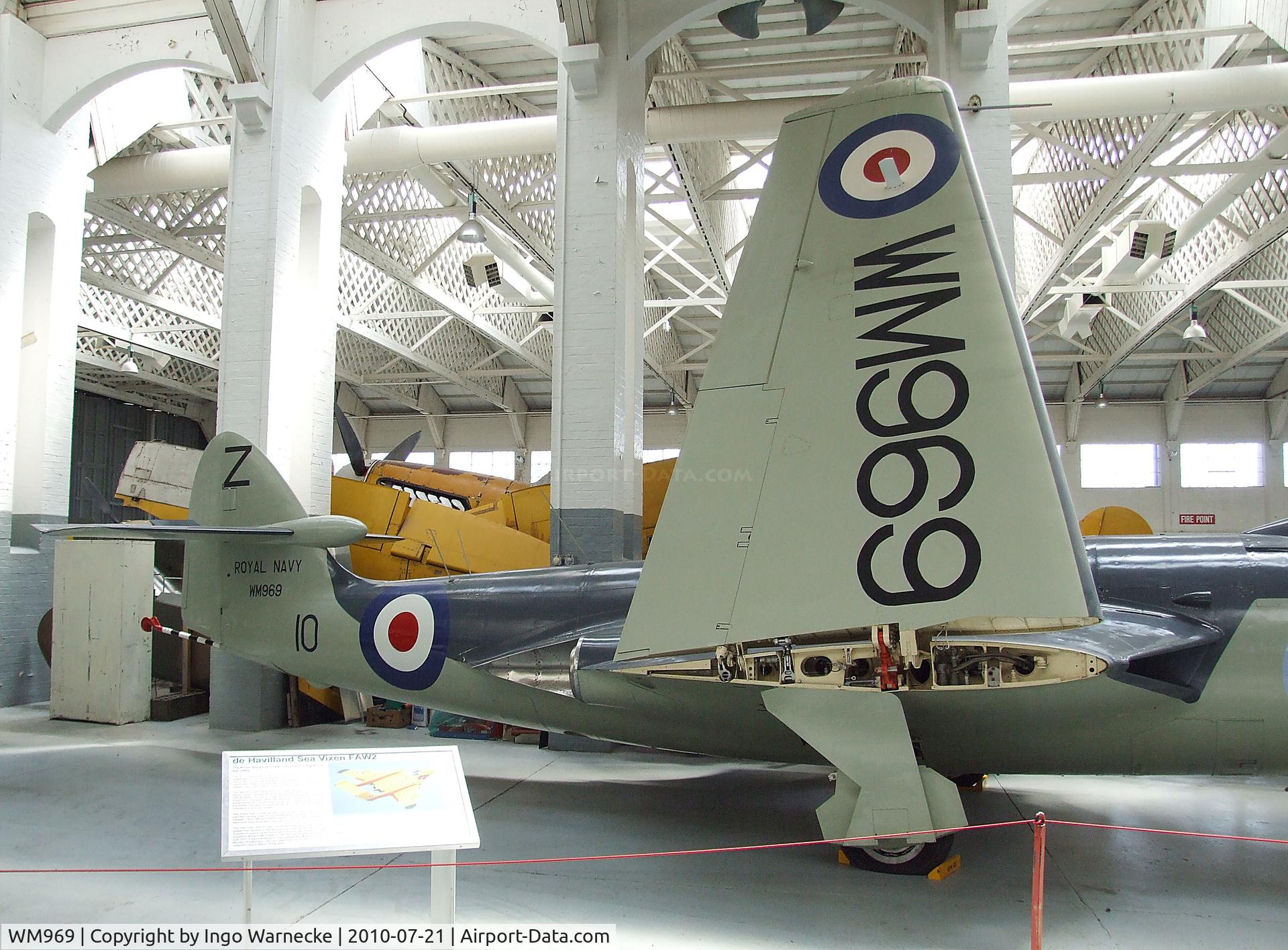 WM969, 1954 Hawker Sea Hawk FB.5 C/N 6007, Hawker Sea Hawk FB5 at the Imperial War Museum, Duxford