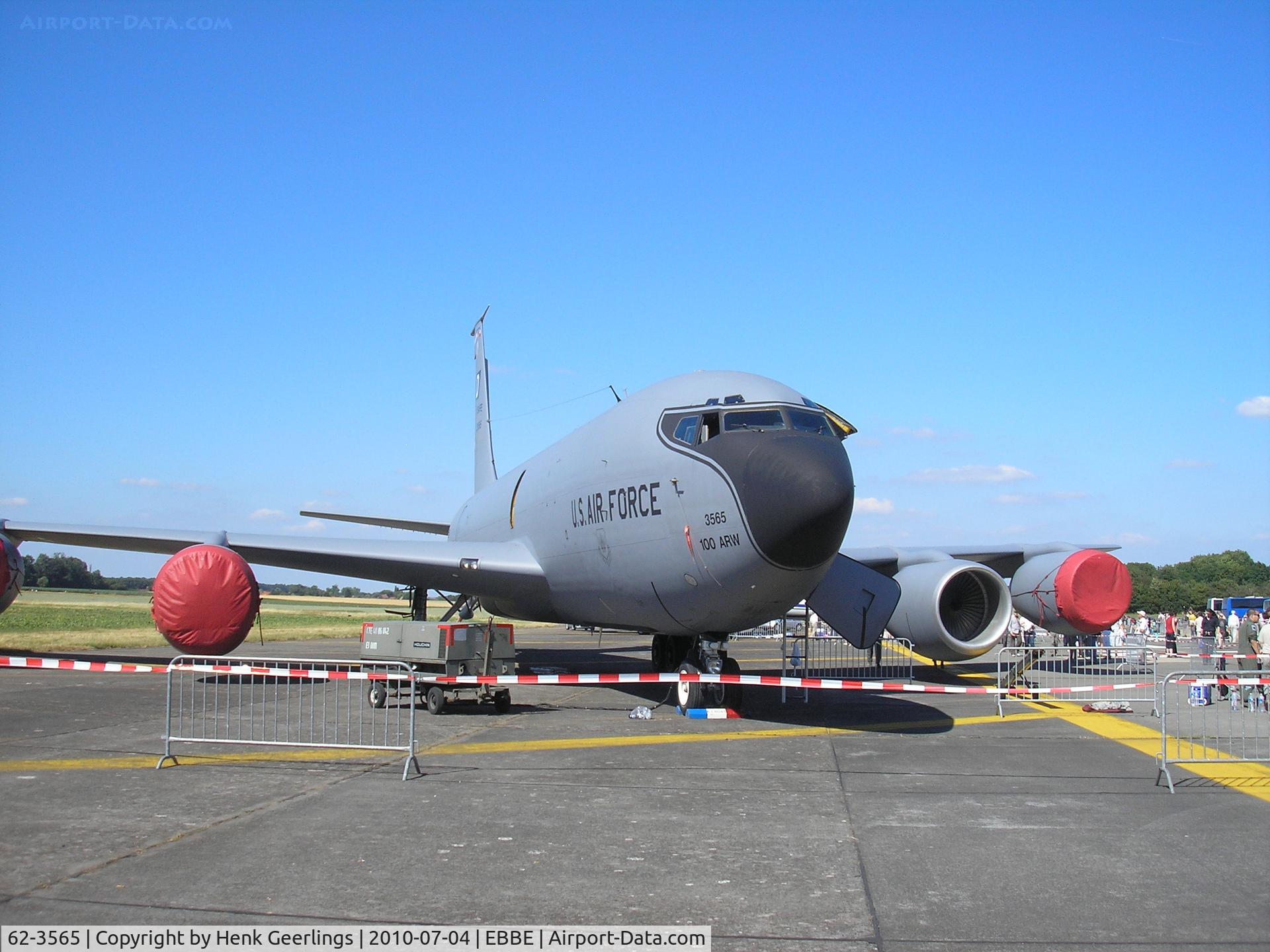 62-3565, 1962 Boeing KC-135R Stratotanker C/N 18548, Beauvechain AFB - Belgium