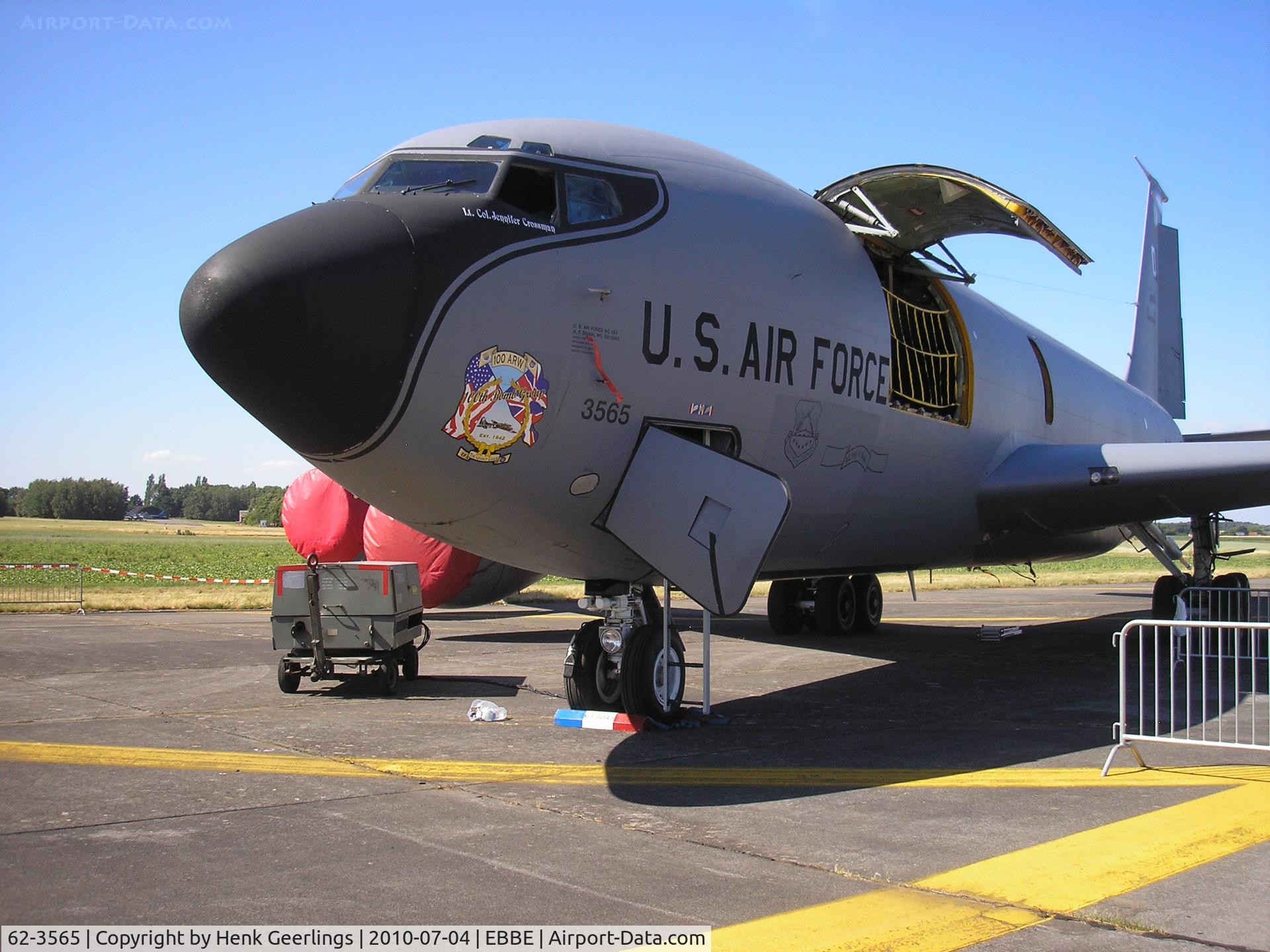 62-3565, 1962 Boeing KC-135R Stratotanker C/N 18548, Beauvechain AFB - Belgium