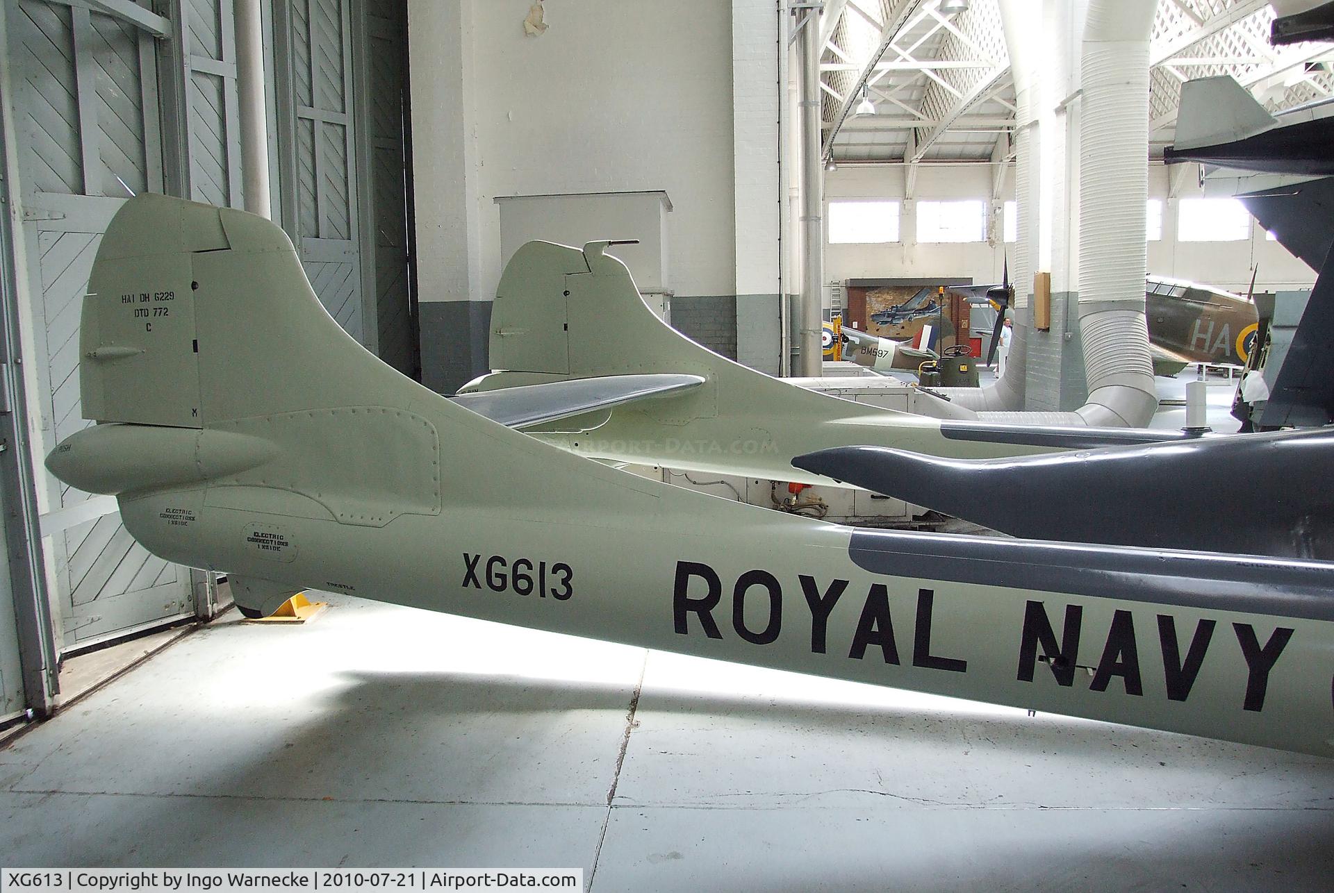 XG613, De Havilland DH-112 Sea Venom FAW.21 C/N 12904, De Havilland D.H.112 Sea Venom FAW21 at the Imperial War Museum, Duxford