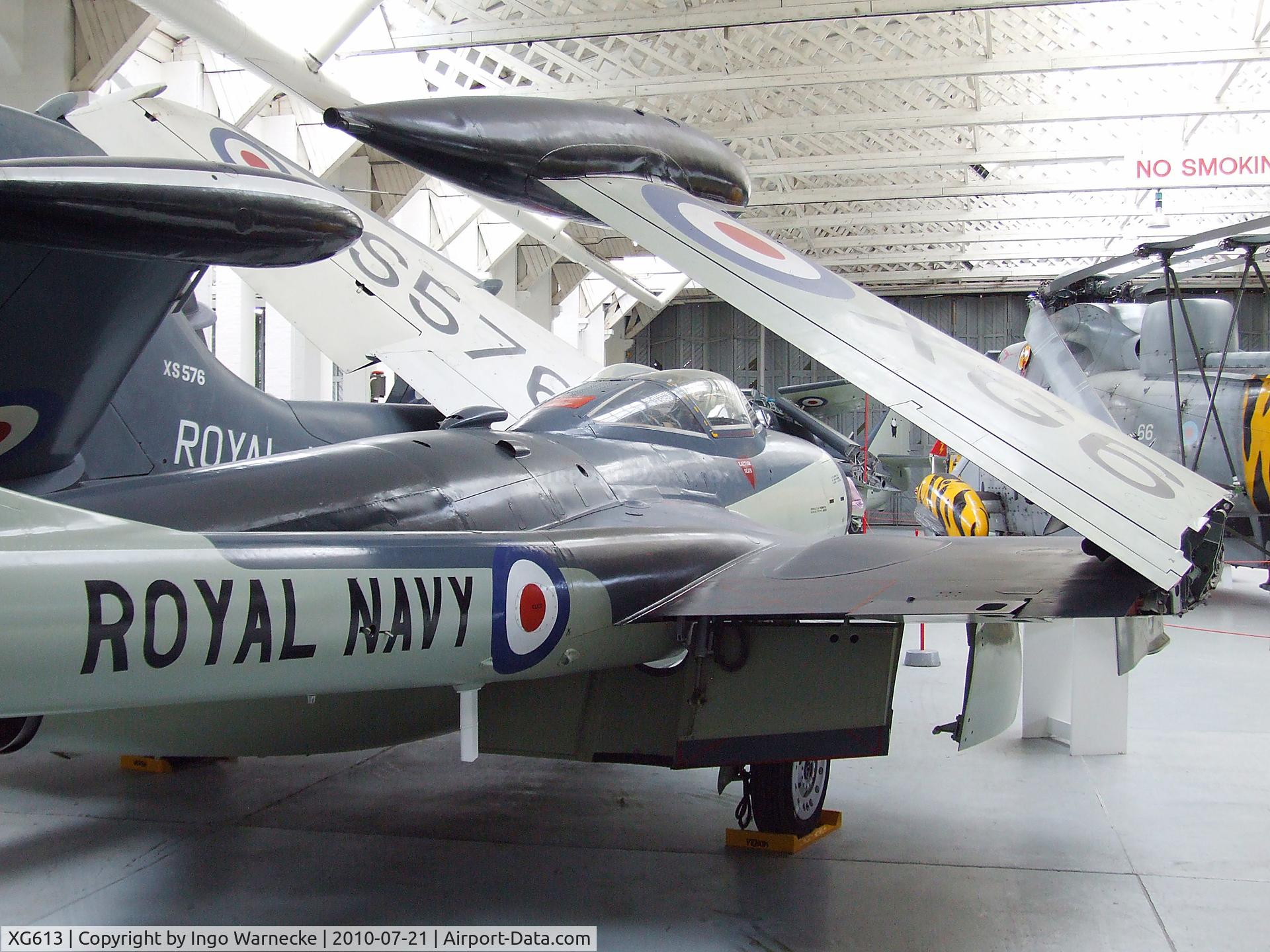 XG613, De Havilland DH-112 Sea Venom FAW.21 C/N 12904, De Havilland D.H.112 Sea Venom FAW21 at the Imperial War Museum, Duxford