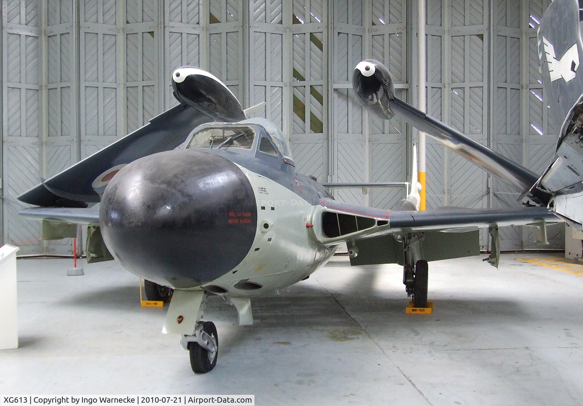 XG613, De Havilland DH-112 Sea Venom FAW.21 C/N 12904, De Havilland D.H.112 Sea Venom FAW21 at the Imperial War Museum, Duxford