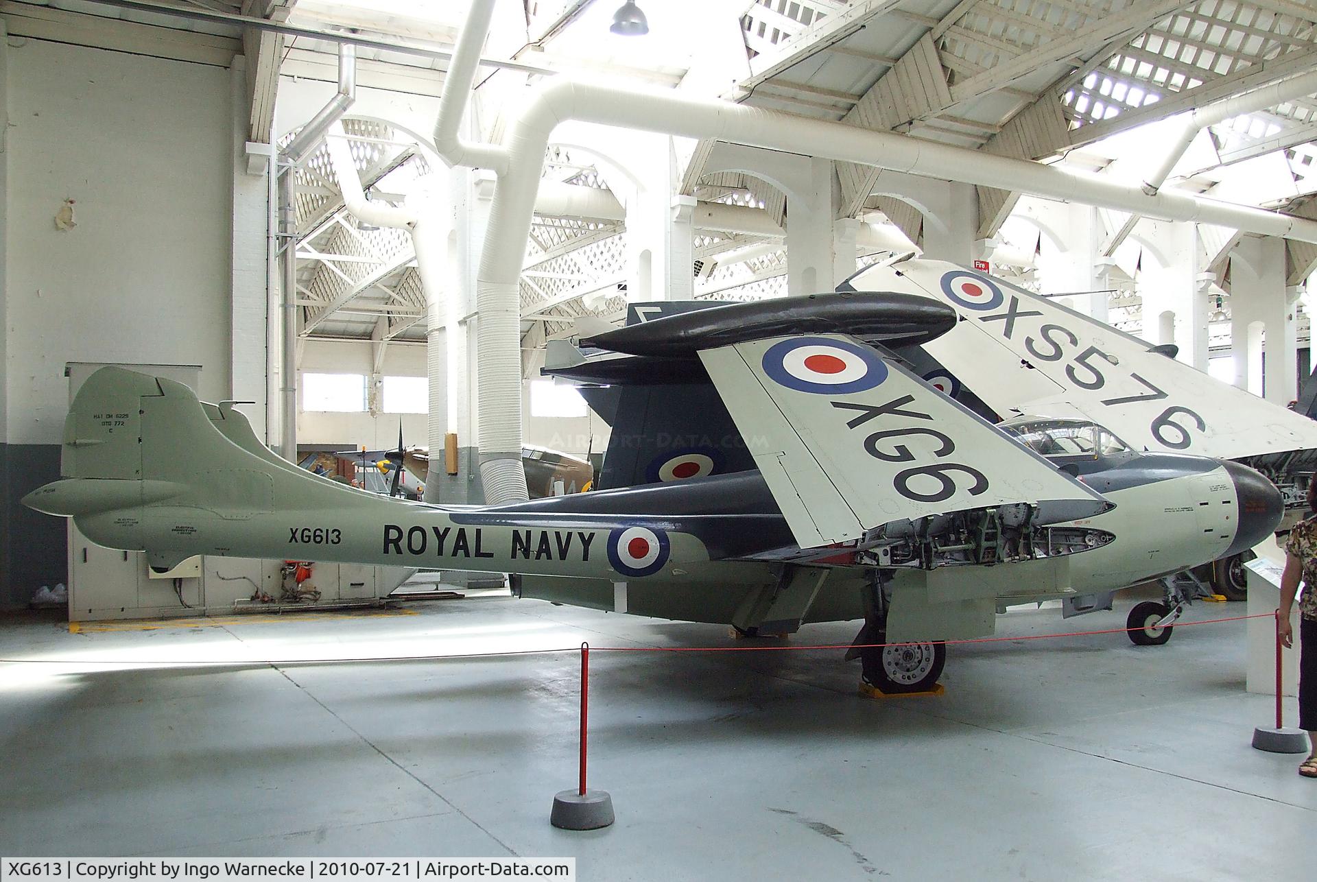 XG613, De Havilland DH-112 Sea Venom FAW.21 C/N 12904, De Havilland D.H.112 Sea Venom FAW21 at the Imperial War Museum, Duxford