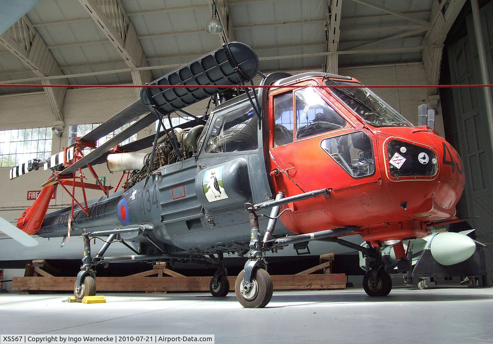 XS567, 1964 Westland Wasp HAS.1 C/N F9578, Westland Wasp HAS1 at the Imperial War Museum, Duxford