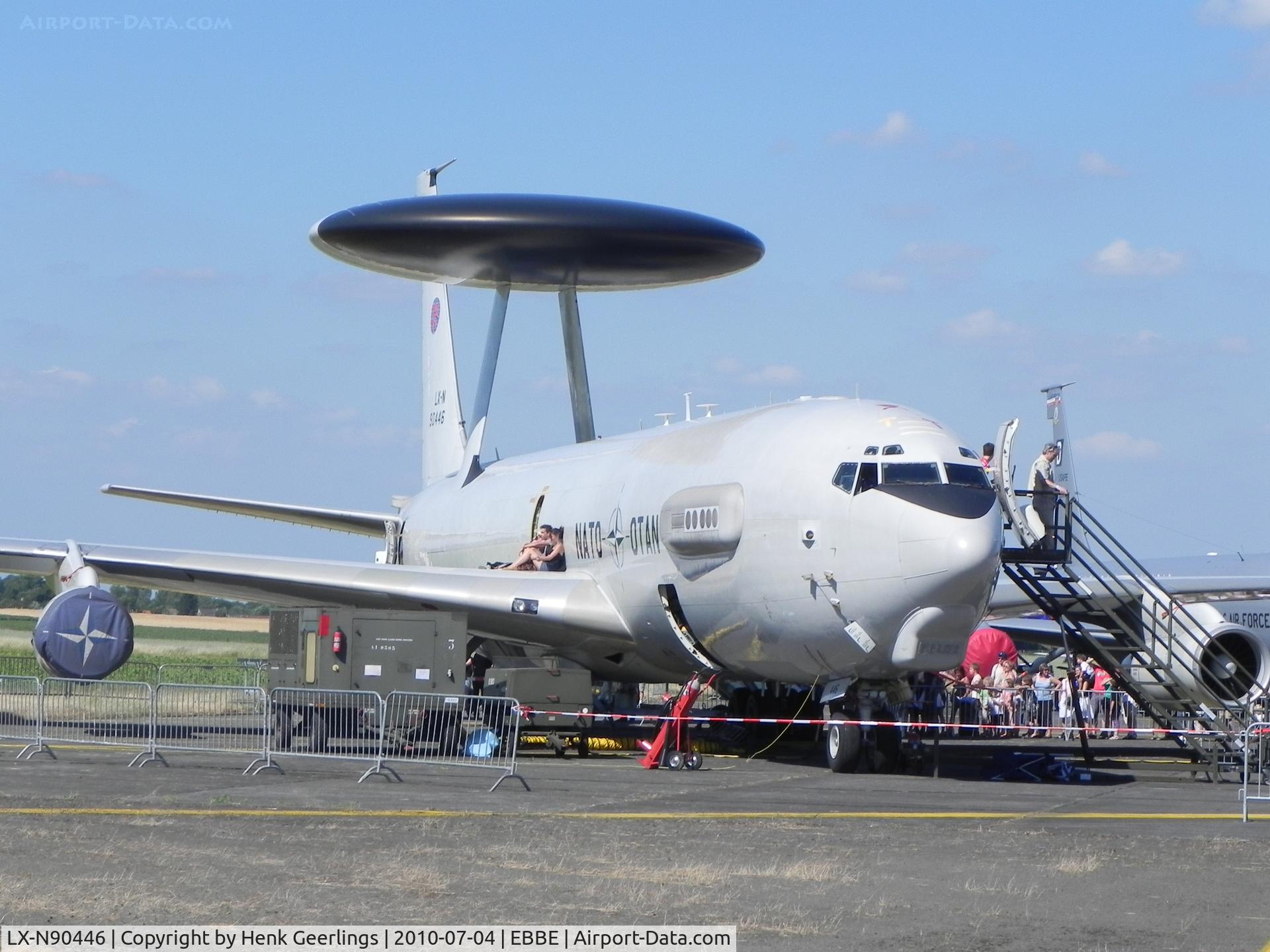 LX-N90446, 1982 Boeing E-3A Sentry C/N 22841, Beauvechain AFB - Belgium
