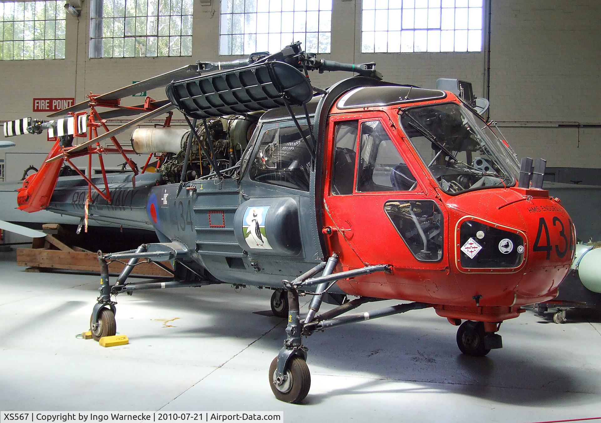 XS567, 1964 Westland Wasp HAS.1 C/N F9578, Westland Wasp HAS1 at the Imperial War Museum, Duxford