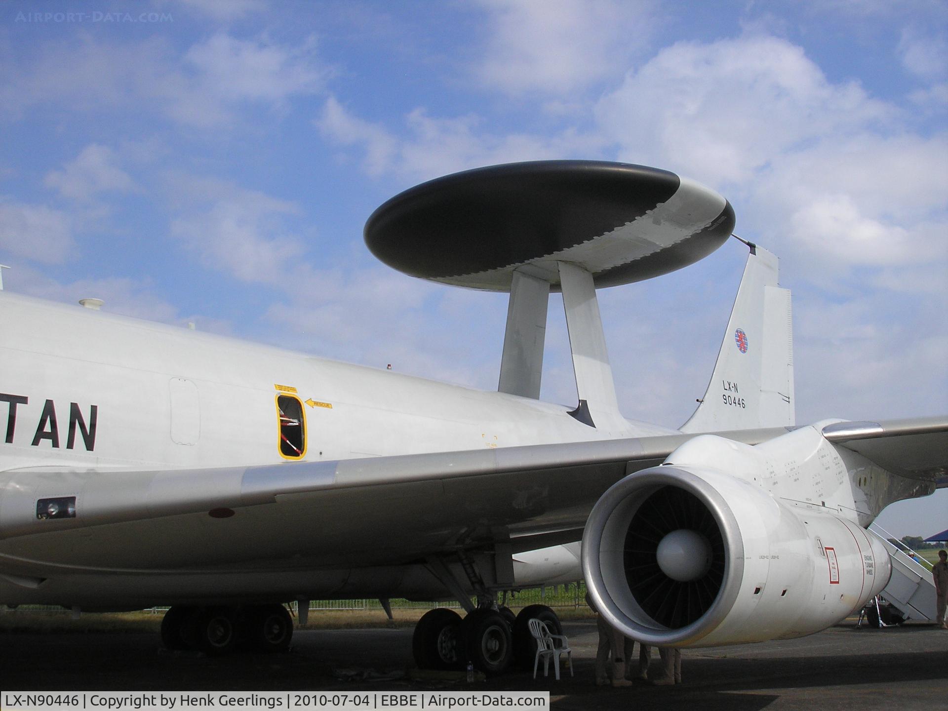 LX-N90446, 1982 Boeing E-3A Sentry C/N 22841, Beauvechain AFB - Belgium