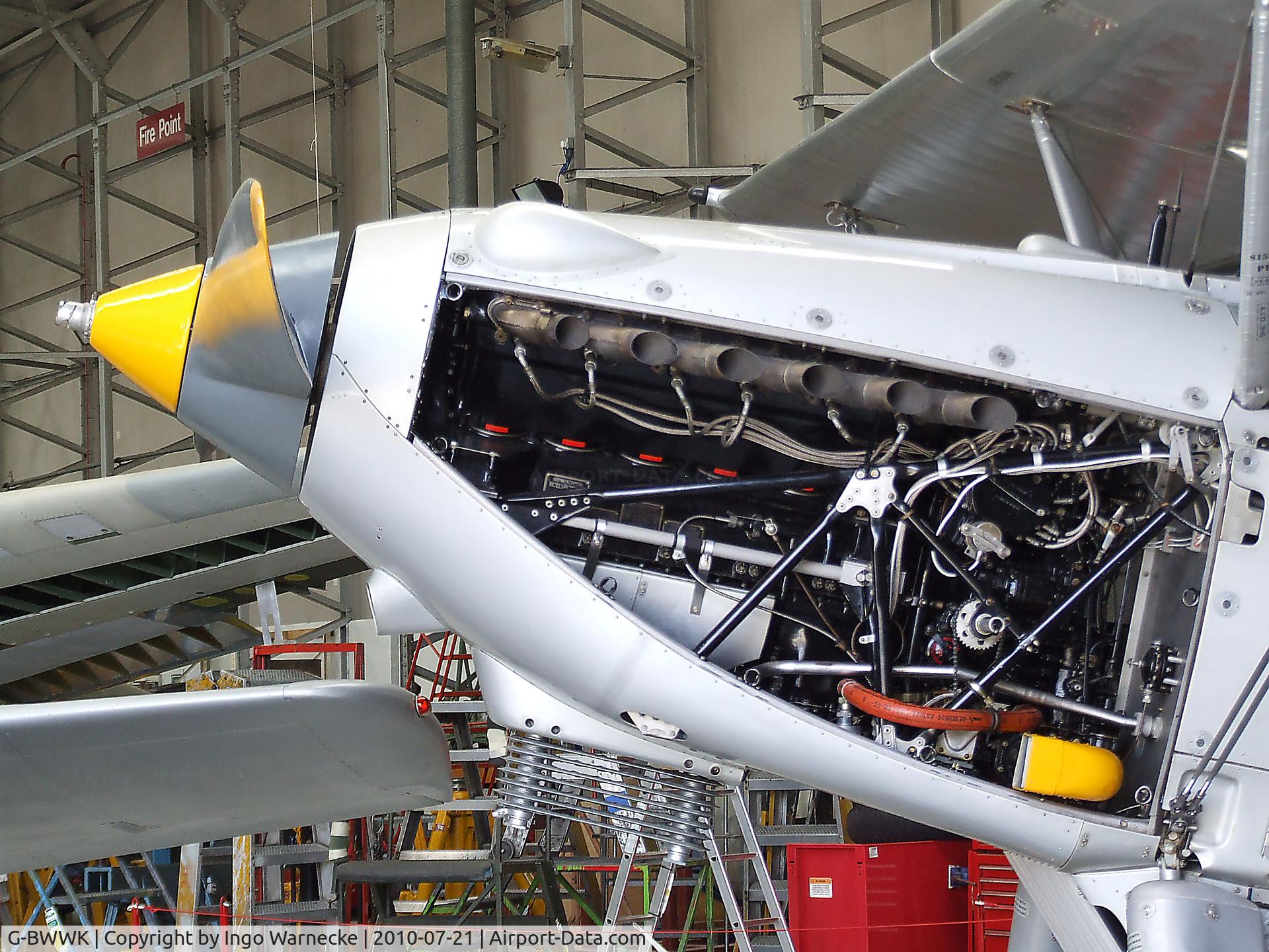 G-BWWK, 1932 Hawker Nimrod I C/N 41H-43617, Hawker Nimrod I at the Imperial War Museum, Duxford