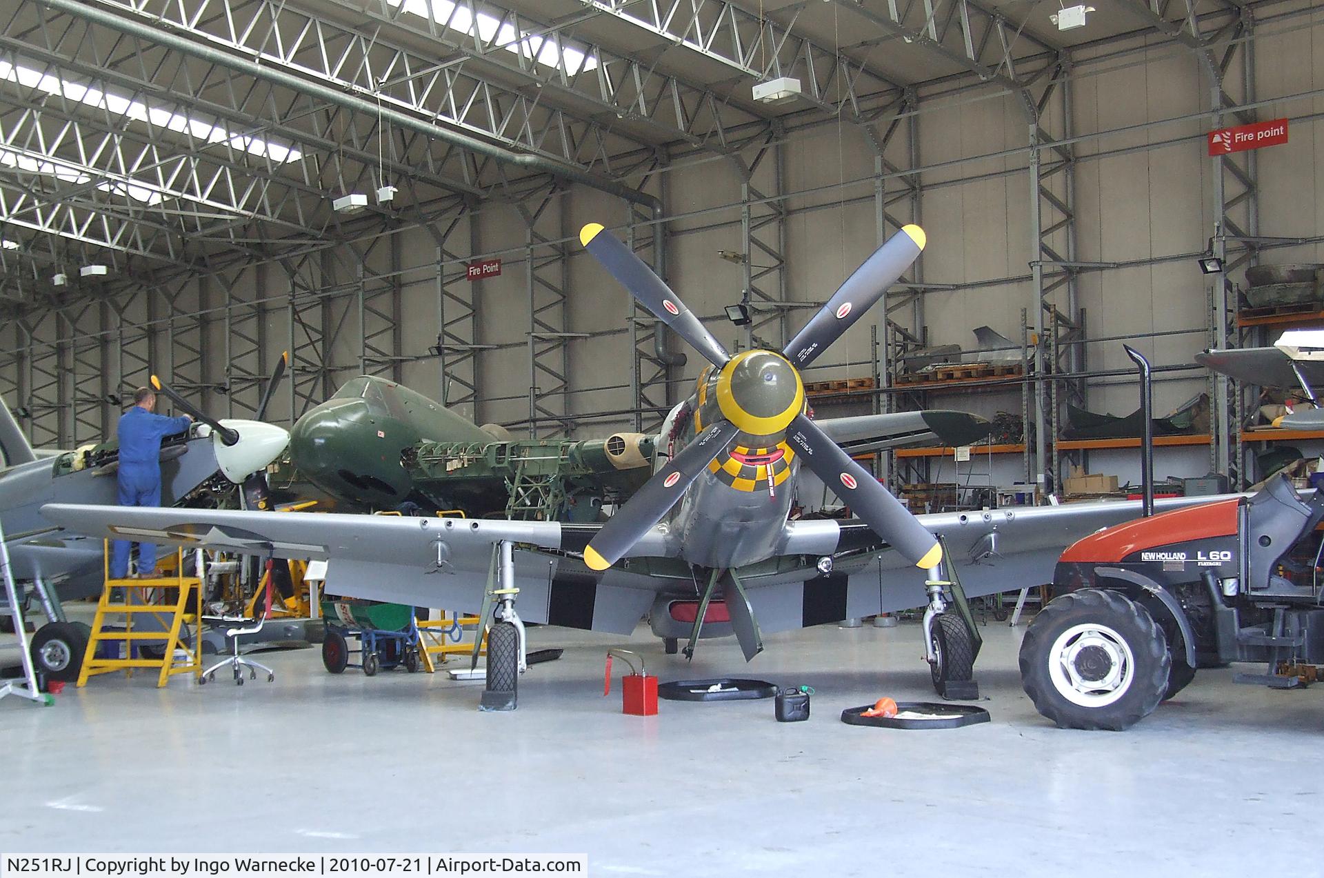 N251RJ, 1944 North American TF-51D Mustang C/N 124-44703, North American P-51D Mustang at the Imperial War Museum, Duxford