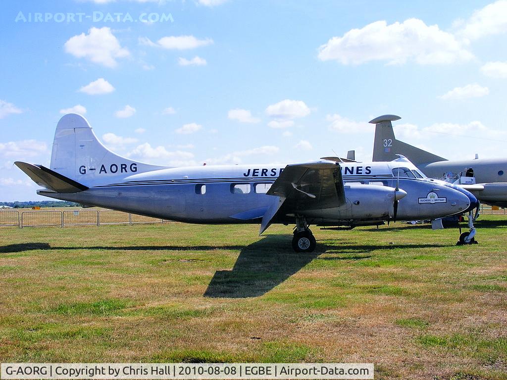 G-AORG, 1956 De Havilland DH-114 Sea Heron C.1 C/N 14101, Duchess of Brittany (Jersey) Ltd