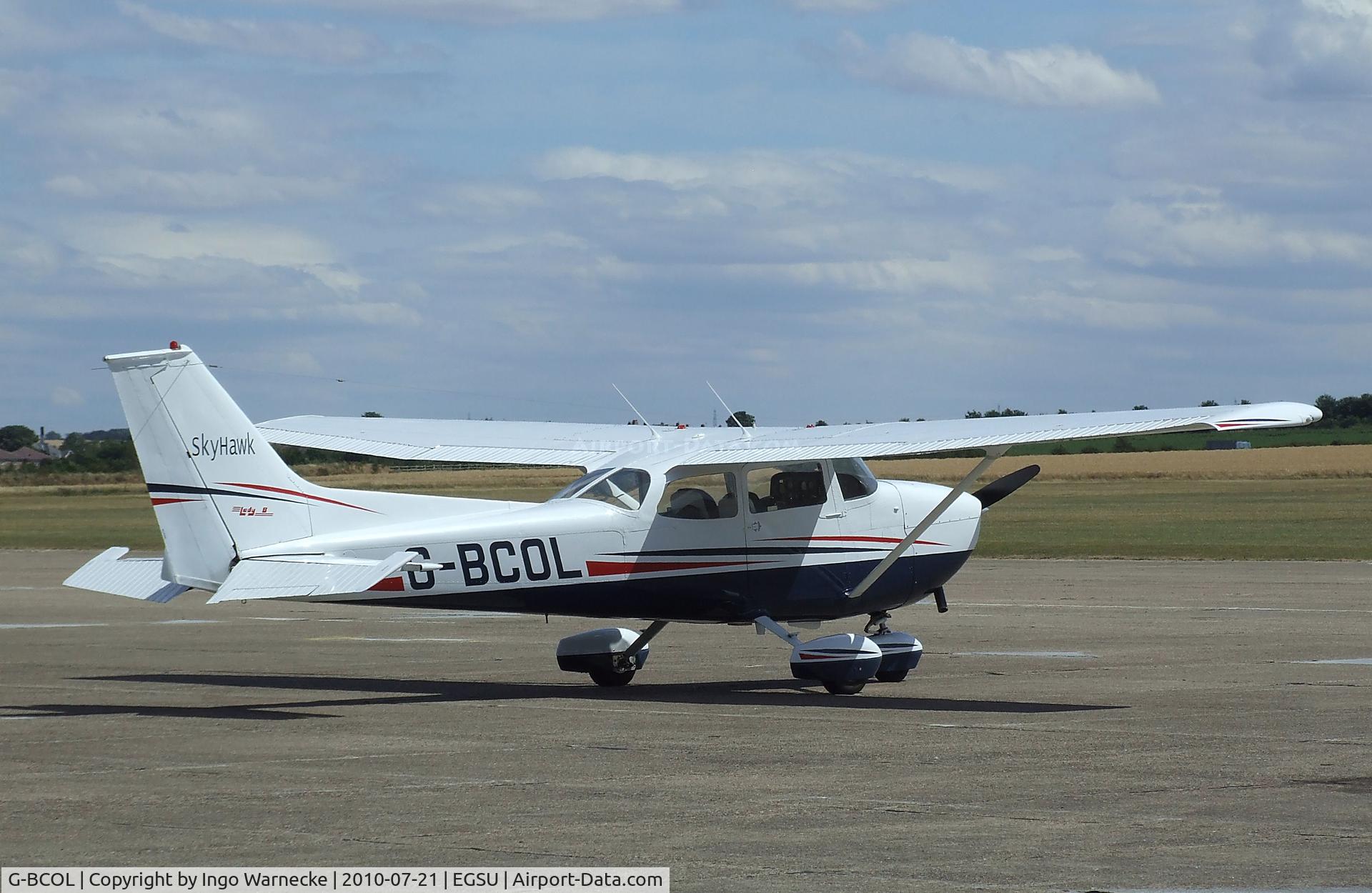 G-BCOL, 1974 Reims F172M Skyhawk Skyhawk C/N 1233, Cessna (Reims) F172M Skyhawk at Duxford airfield