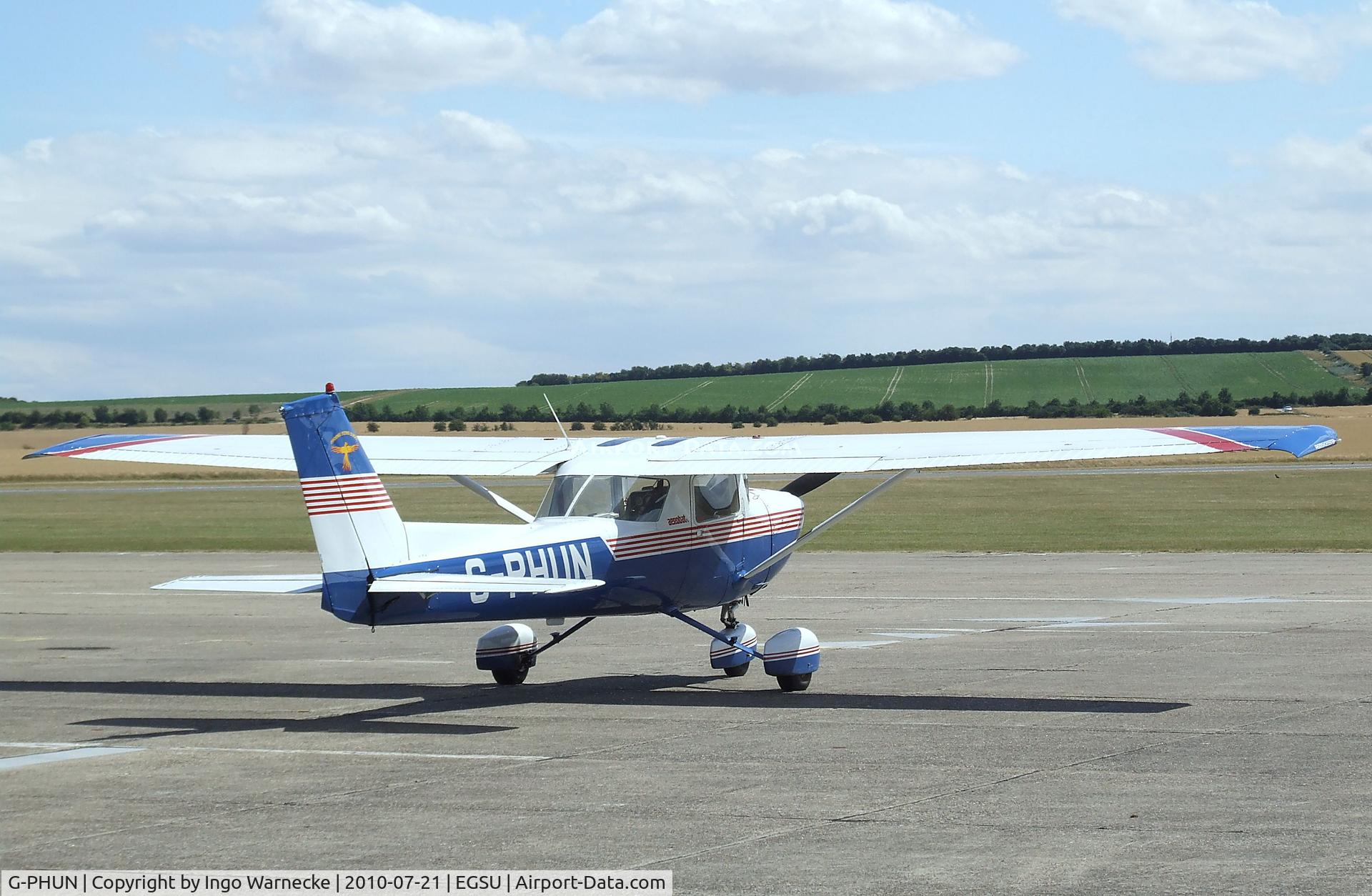 G-PHUN, 1973 Reims FRA150L Aerobat C/N 0177, Cessna (Reims) FRA150L at Duxford airfield