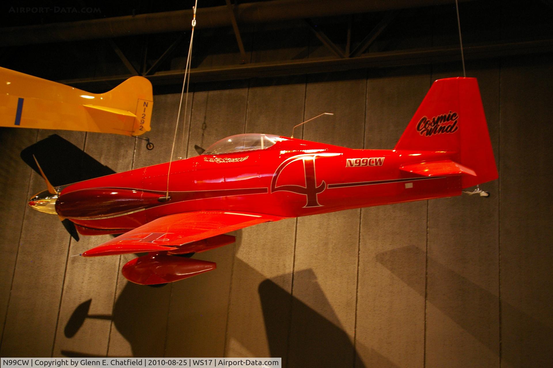 N99CW, 1994 LeVier Cosmic Wind C/N 4, At the EAA Museum