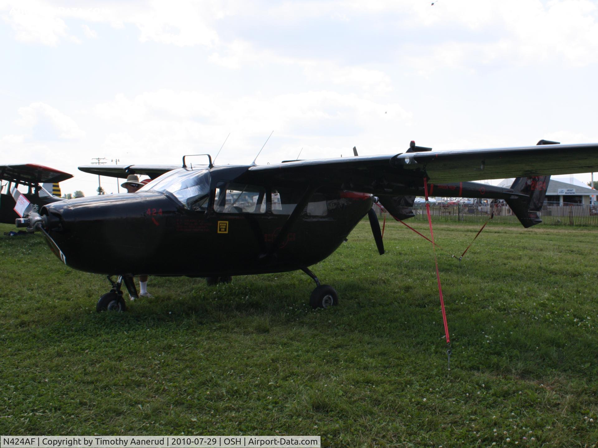 N424AF, 1967 Cessna O-2A Super Skymaster C/N 337M-0130, 1967 Cessna O-2A, c/n: 67-21424