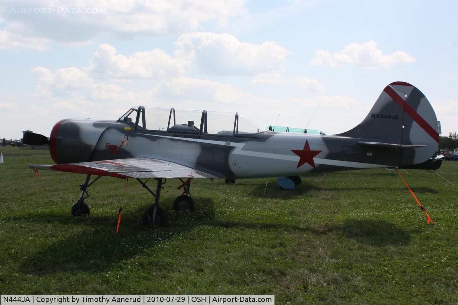 N444JA, 1993 Yakovlev (Aerostar) Yak-52 C/N 9311613, 1993 S C Aerostar S A YAK-52, c/n: 9311613