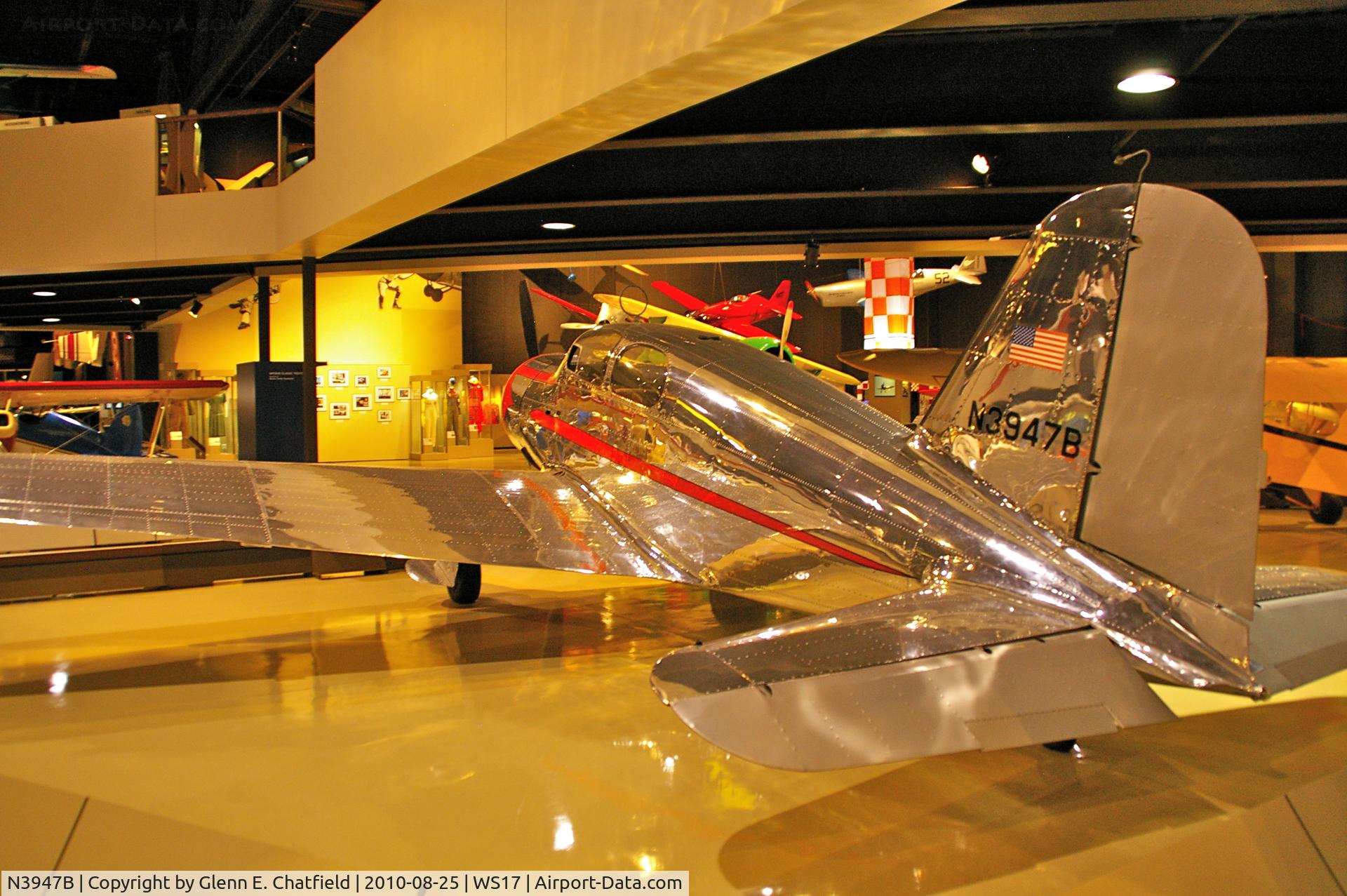 N3947B, 1940 Harlow PJC-2 C/N 6, At the EAA Museum