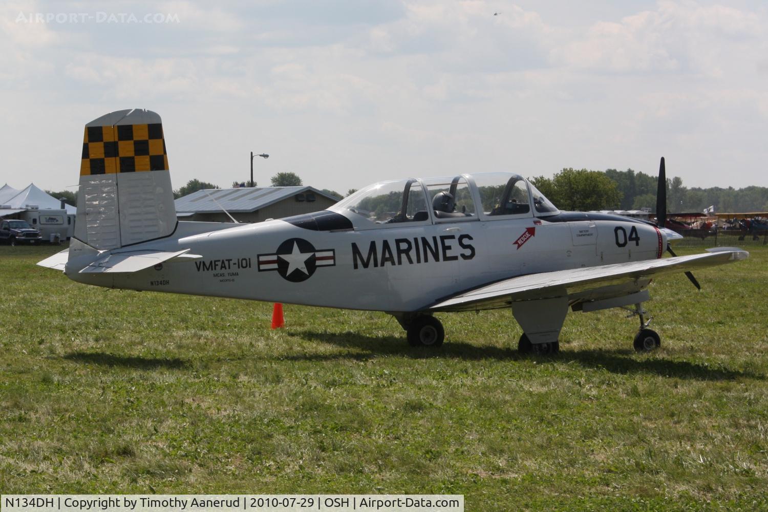 N134DH, 1953 Beech (CCF) T-34A (A45) Mentor C/N CCF34-78, 1953 Beech A45, c/n: 34-78