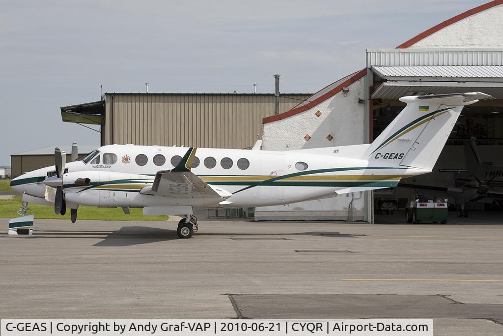 C-GEAS, 1990 Beech Super King Air 350 C/N FL17, Goverment of Sasketchewan Beech B300