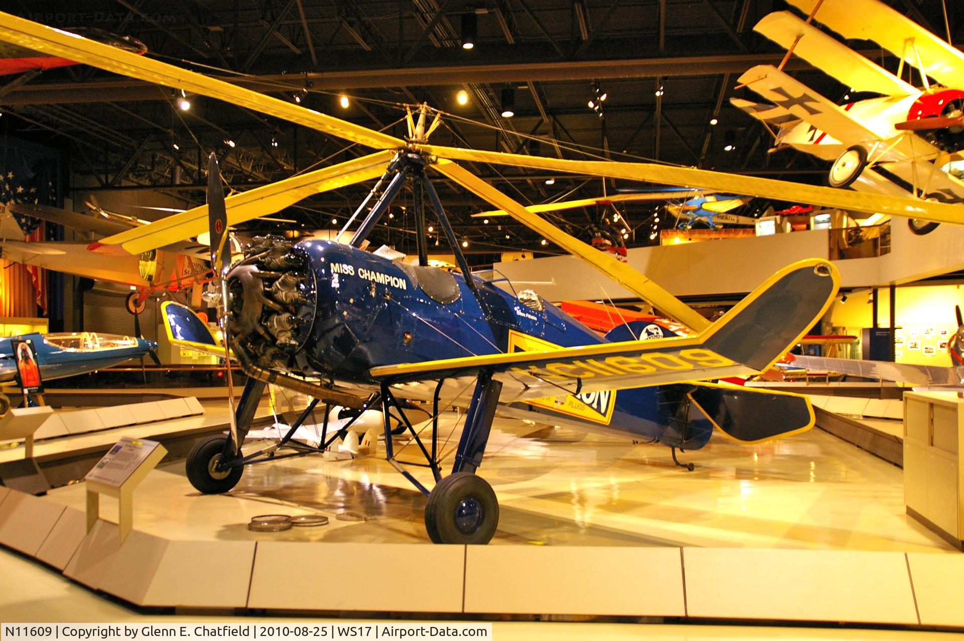 N11609, 1931 Pitcairn-Cierva PCA-2 C/N B-27, At the EAA Museum