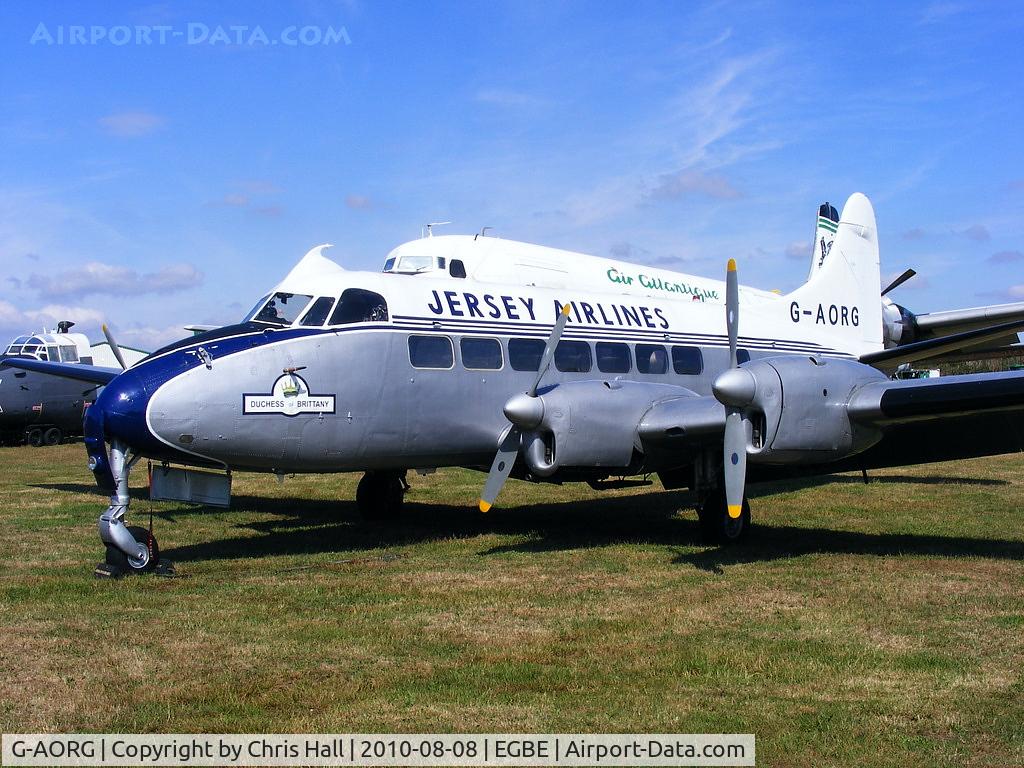 G-AORG, 1956 De Havilland DH-114 Sea Heron C.1 C/N 14101, Duchess of Brittany (Jersey) Ltd