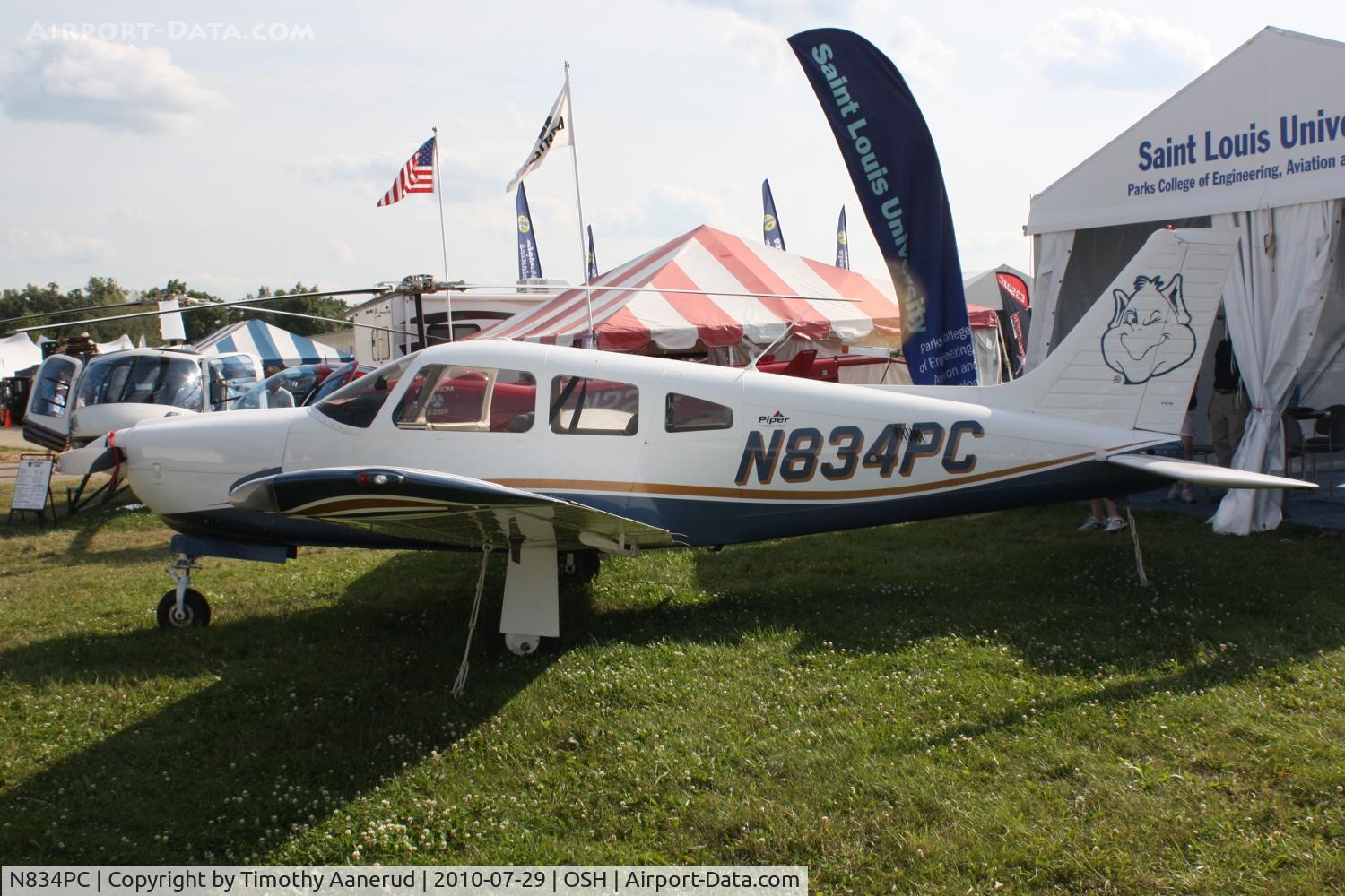 N834PC, 2006 Piper PA-28R-201 Cherokee Arrow III C/N 2844129, 2006 New Piper Aircraft Inc PA-28R-201, c/n: 2844129