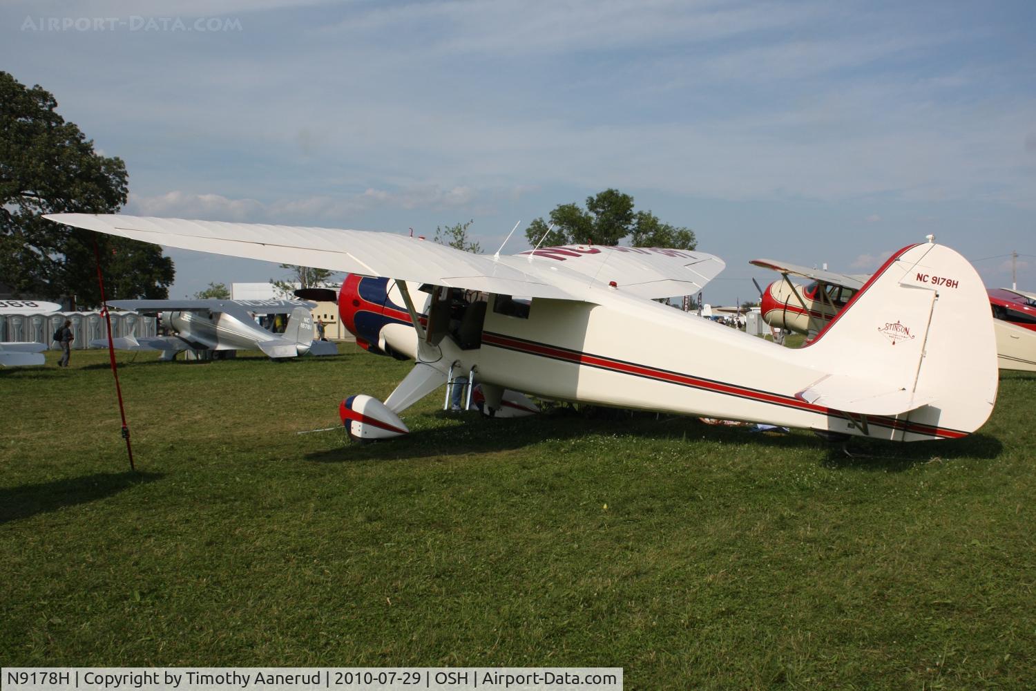 N9178H, 1943 Stinson V77 Reliant C/N 77-186, 1943 Stinson V77, c/n: 77-186