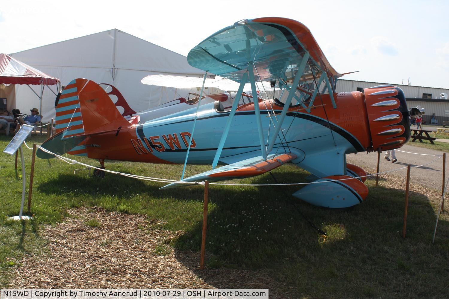 N15WD, 2010 Waco YMF-F5C C/N F5C-8-123, Waco Classic Aircraft YMF-F5C, c/n: F5C-8-123