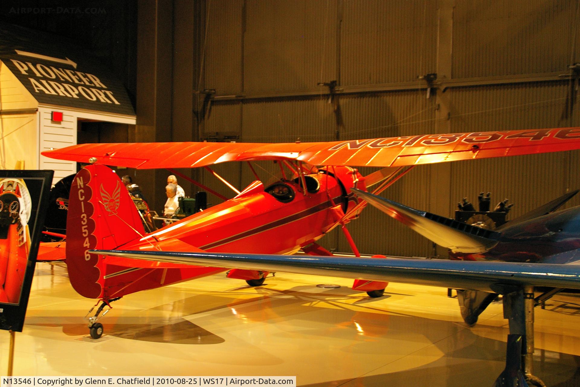 N13546, 1933 Davis D-1-W C/N 304, EAA Biplane at the EAA Museum
