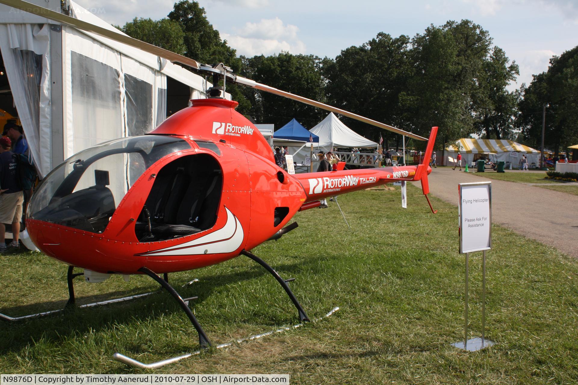 N9876D, 1992 Rotorway EXEC 90 C/N RI-5160, 1992 Cobb International Inc ROTORWAY EXEC 90, c/n: RI-5160