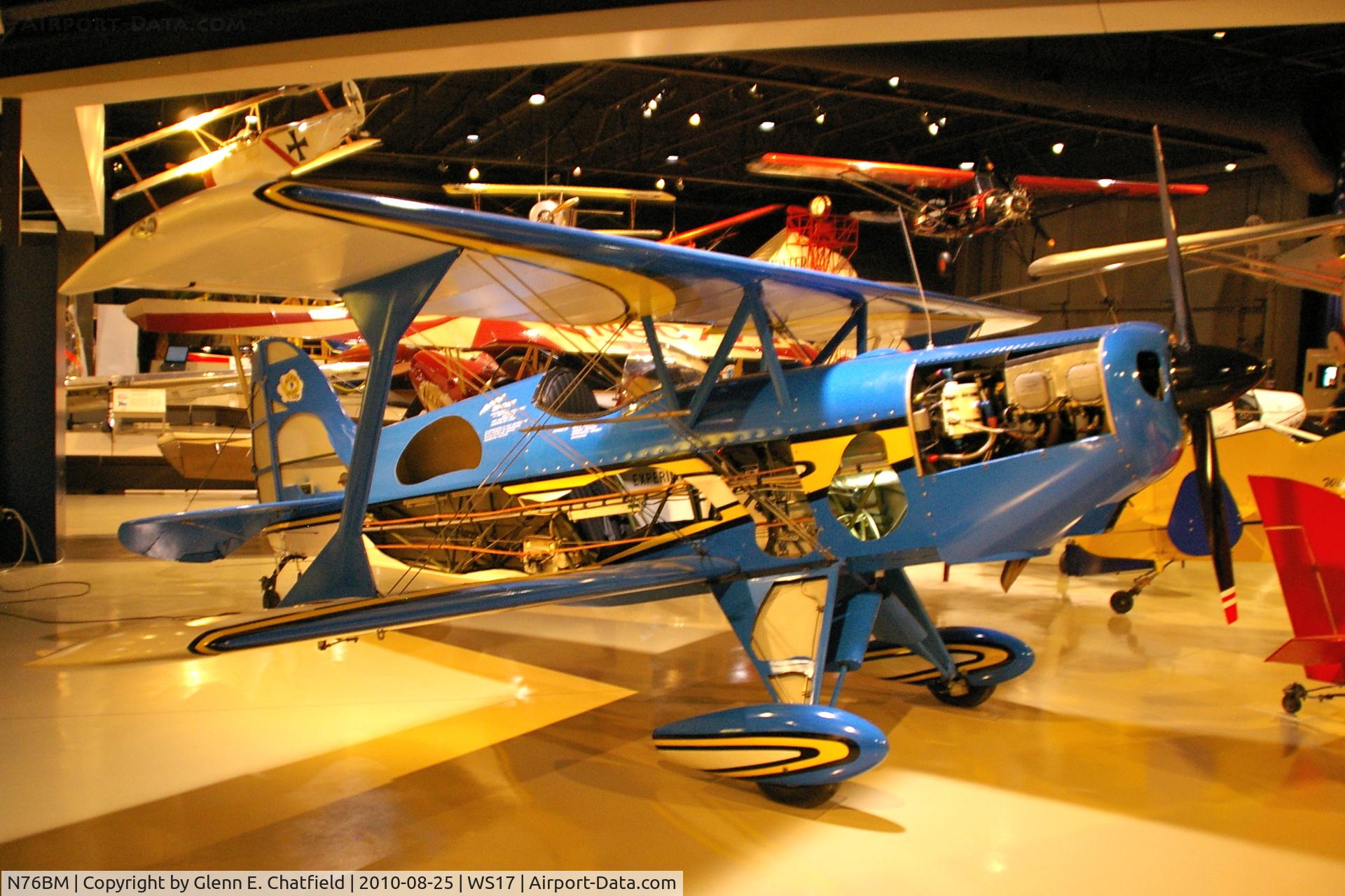 N76BM, 1976 EAA Acro Sport I C/N 280, EAA Biplane at the EAA Museum