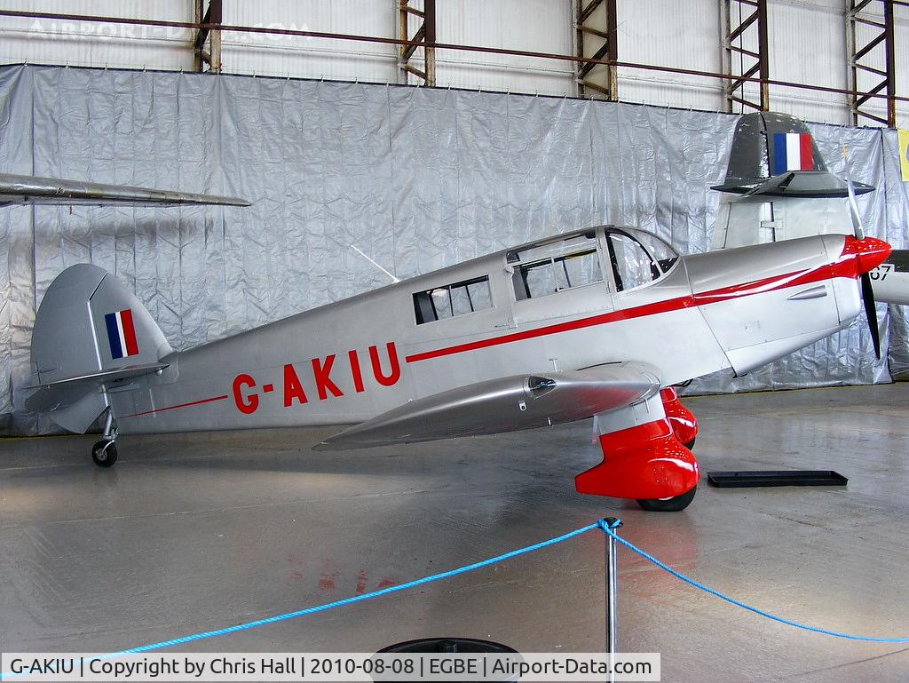 G-AKIU, 1948 Percival P-44 Proctor 5 C/N AE129, Air Atlantique Classic Flight