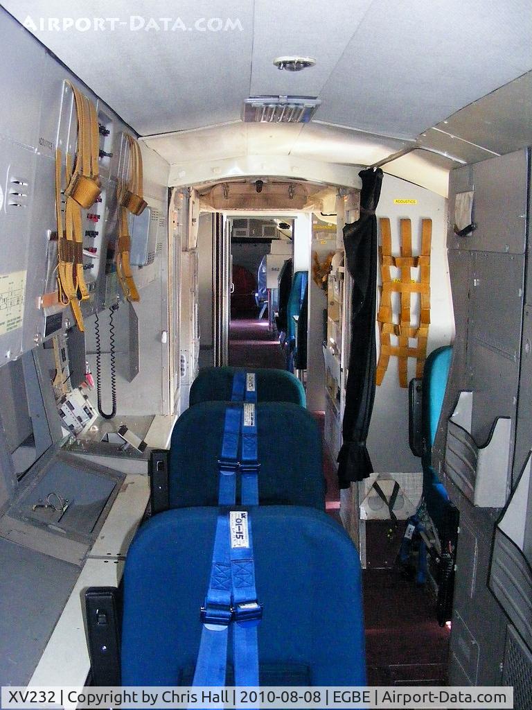 XV232, Hawker Siddeley Nimrod MR.2 C/N 8007, Interior of Nimrod MR.2 XV232 preserved at Coventry 'Airbase'