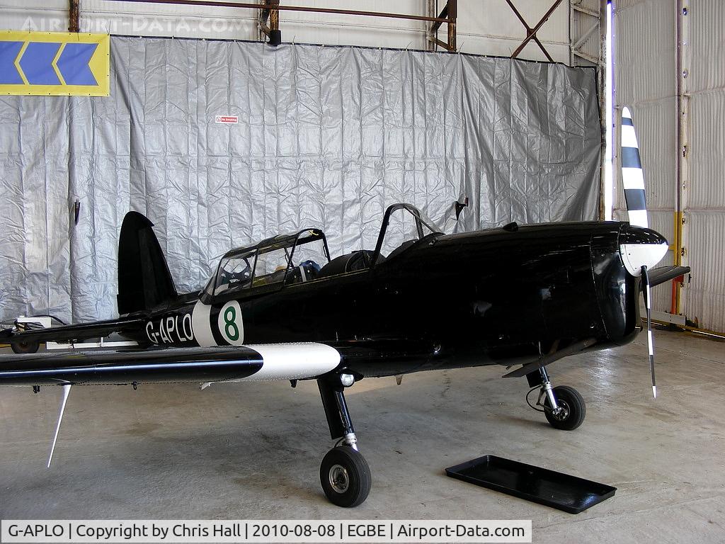 G-APLO, 1950 De Havilland DHC-1 Chipmunk T.10 C/N C1/0144, Lindholme Aircraft Ltd