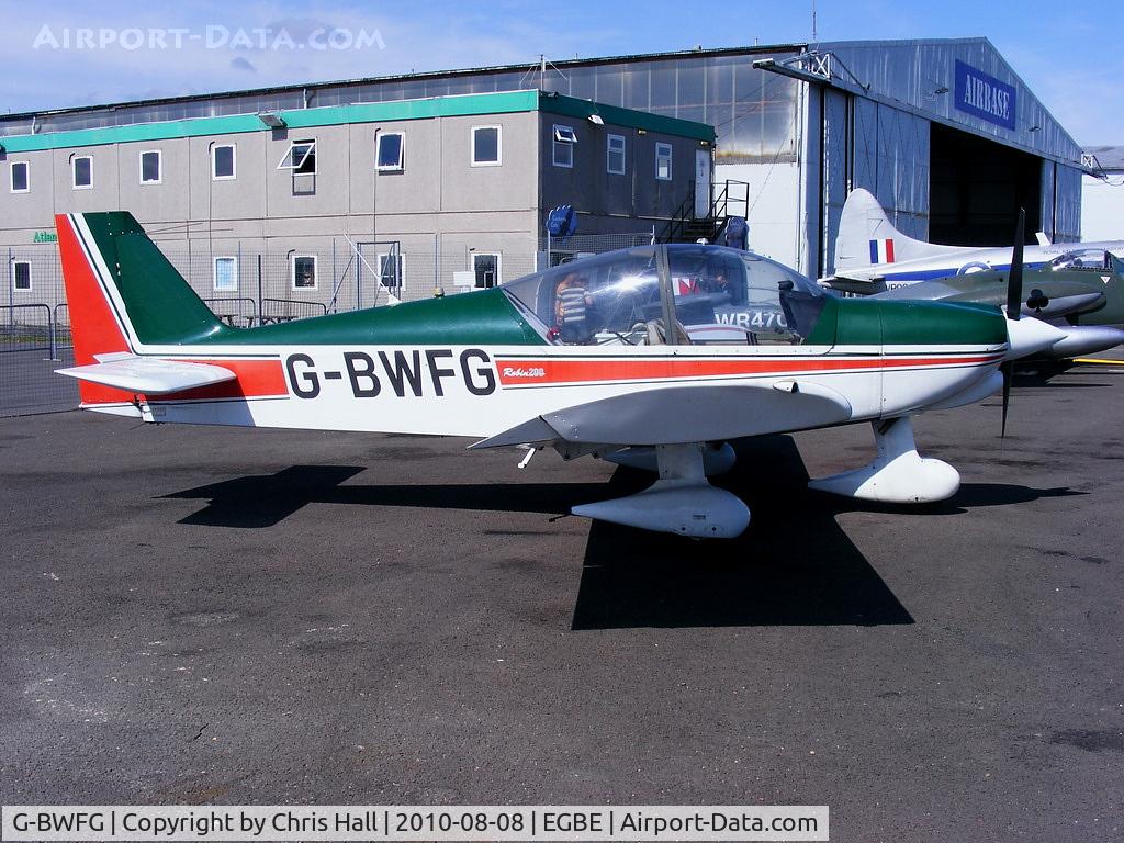 G-BWFG, 1995 Robin HR-200-100 Club C/N 293, RVL Aviation Ltd