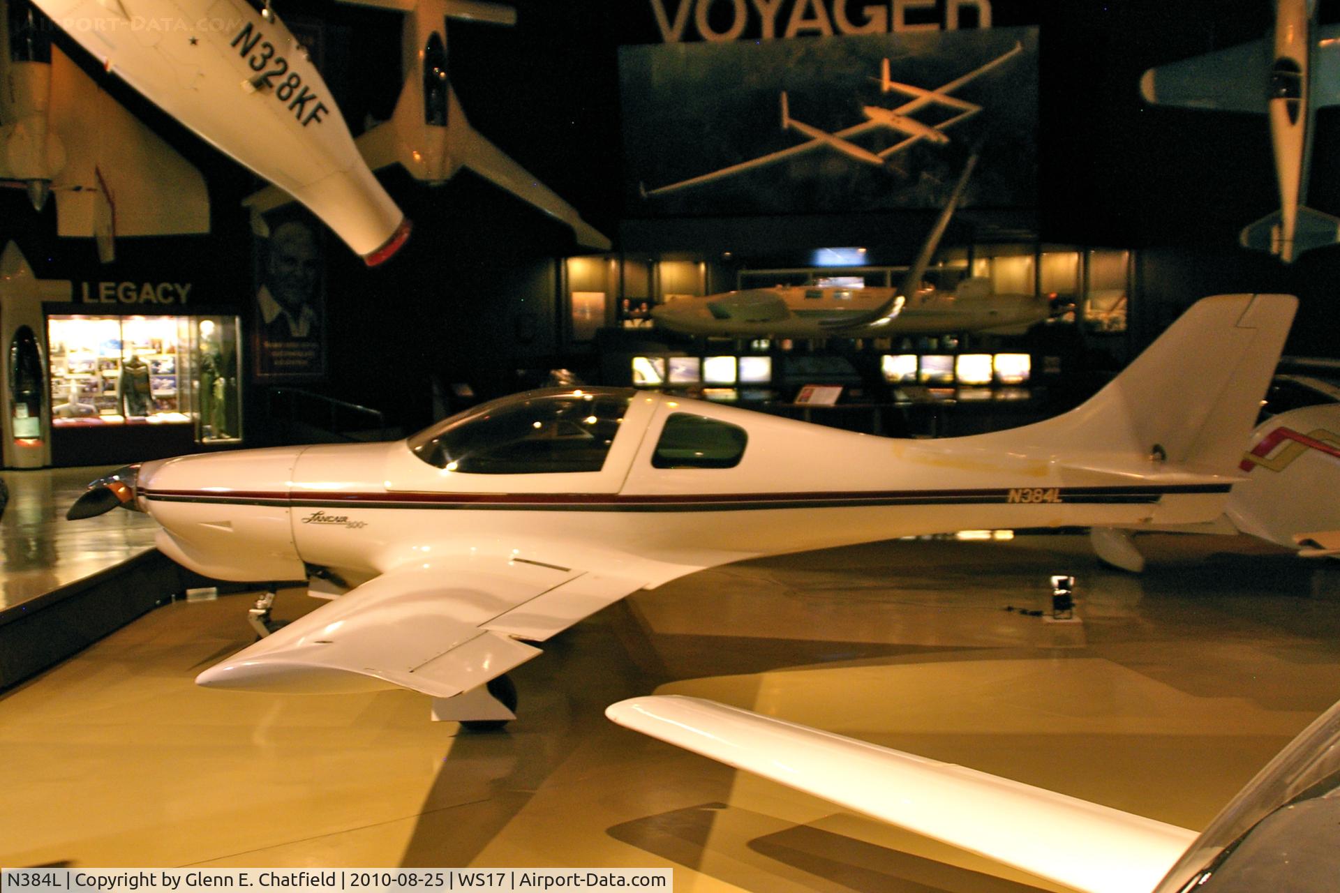 N384L, 1984 Lancair 300 C/N LN1984, At the EAA Museum