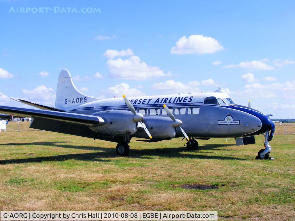 G-AORG, 1956 De Havilland DH-114 Sea Heron C.1 C/N 14101, Duchess of Brittany (Jersey) Ltd