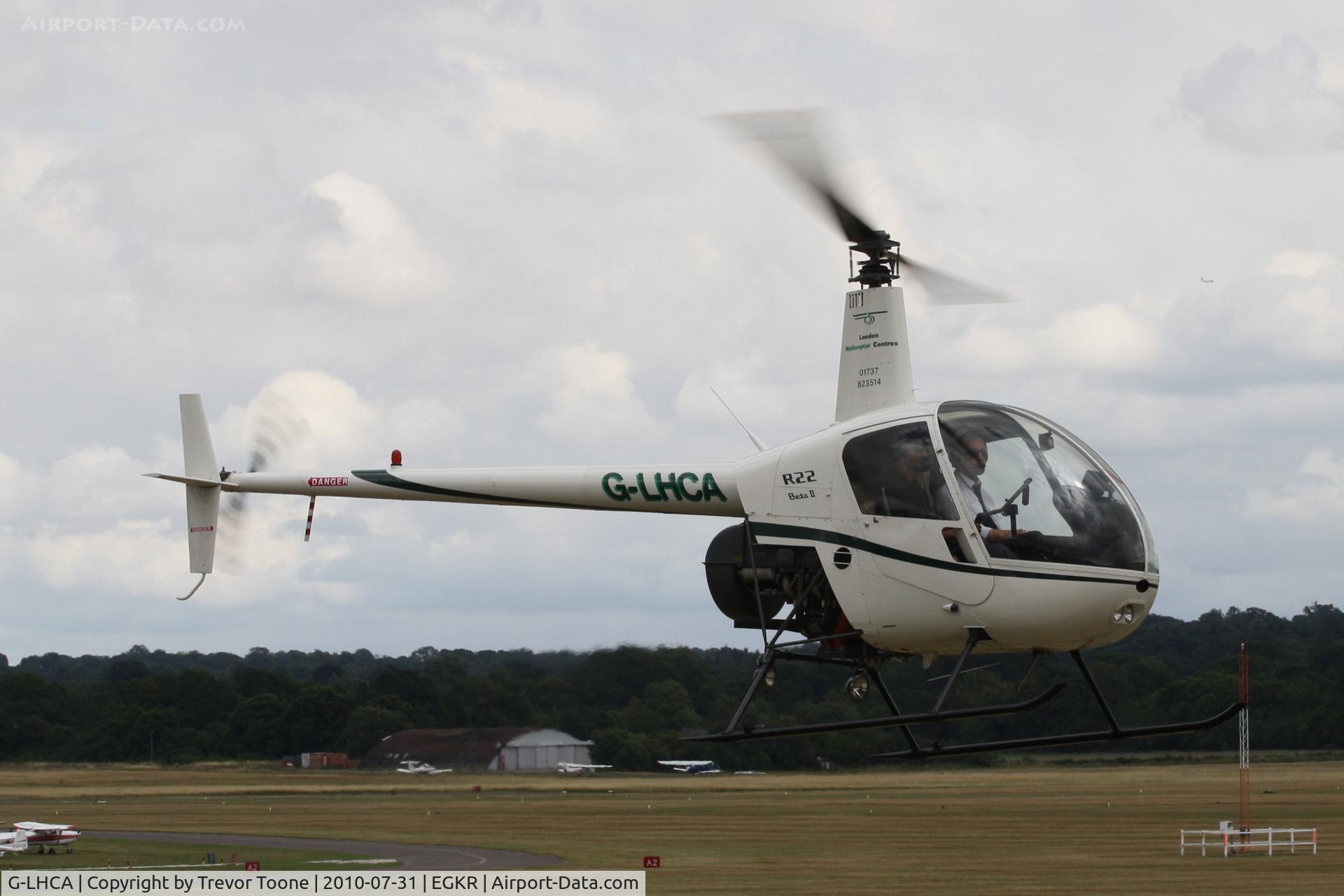 G-LHCA, 1999 Robinson R22 Beta C/N 2947, ROBINSON R22 BETA, c/n: 2947