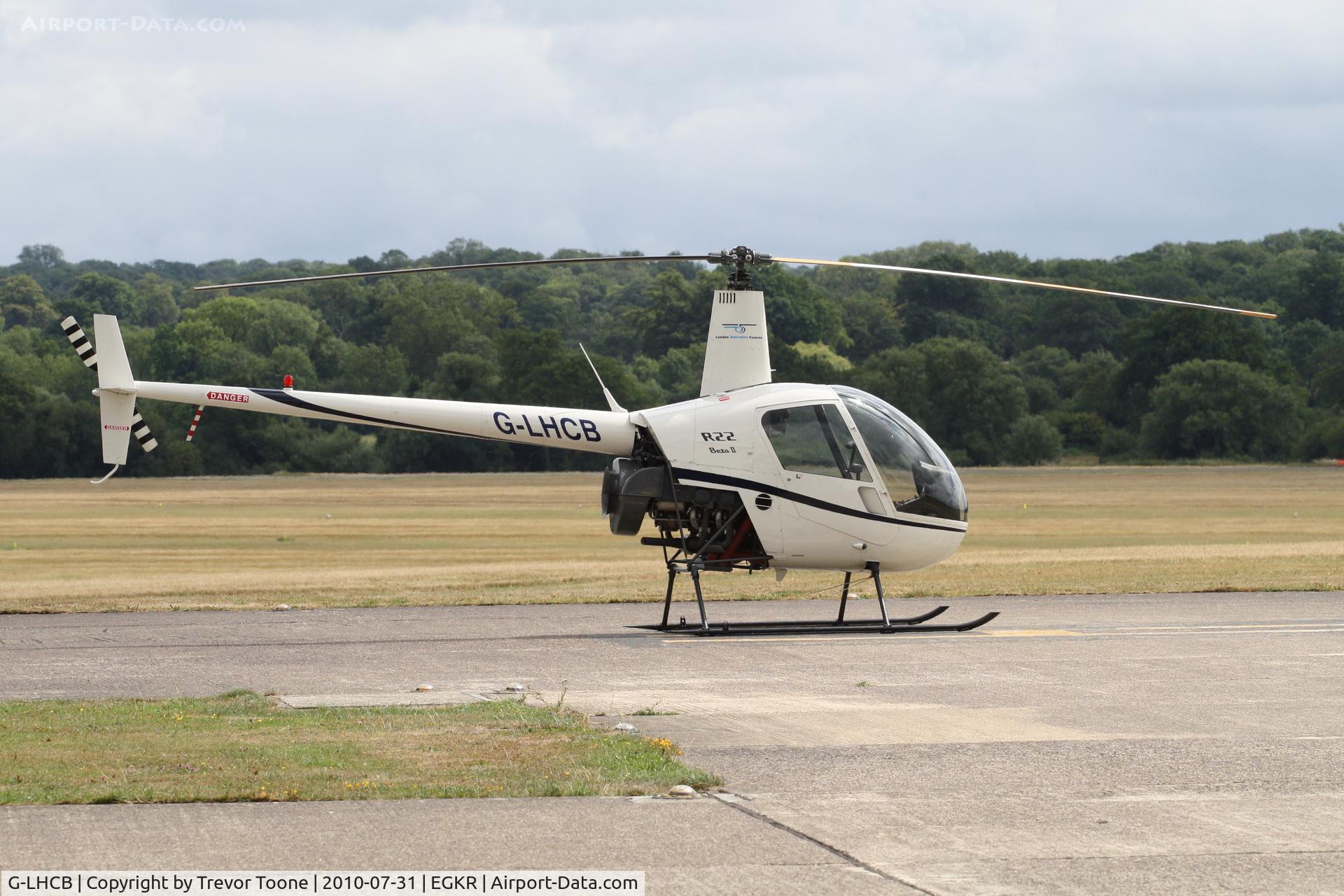 G-LHCB, 2001 Robinson R22 Beta C/N 3241, ROBINSON R22 BETA, c/n: 3241