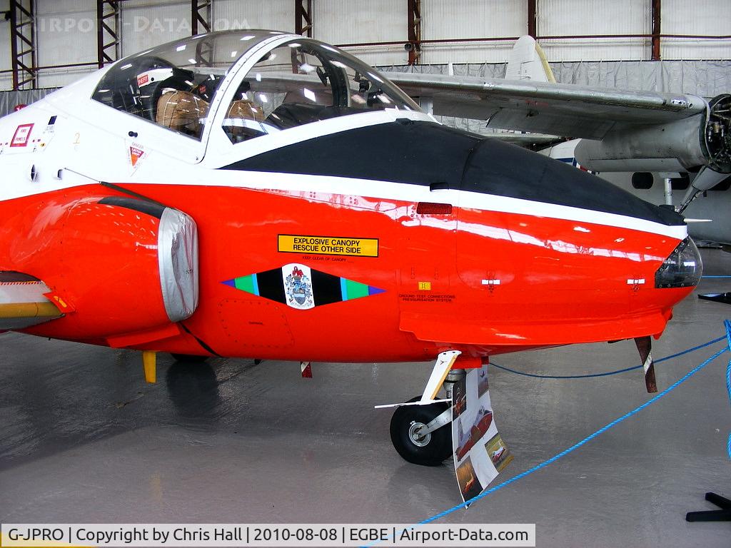 G-JPRO, 1972 BAC 84 Jet Provost T.5A C/N EEP/JP/1055, Air Atlantique Ltd, wearing its former RAF id XW433