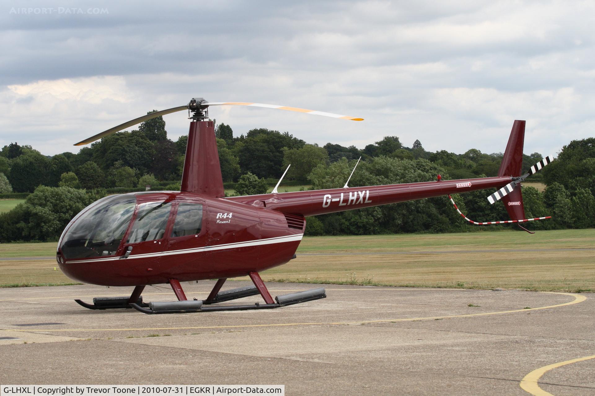 G-LHXL, 2007 Robinson R44 Raven C/N 1702, Robinson R-44 cn/ 1702